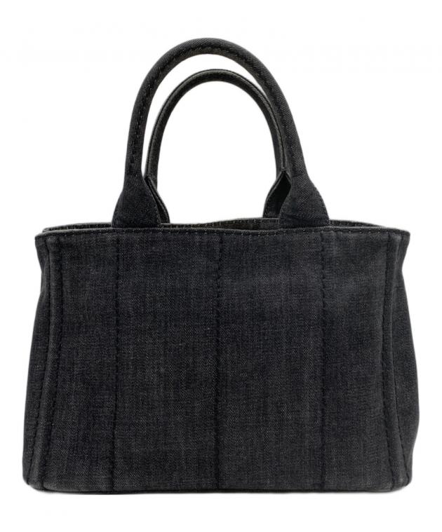 中古・古着通販】PRADA (プラダ) カナパ2WAYショルダーバッグ グレー