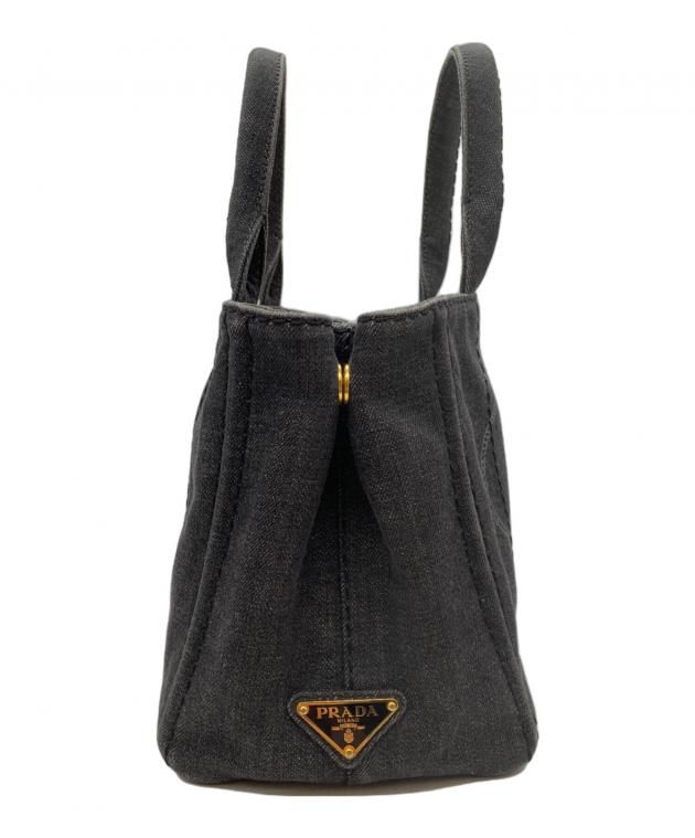 中古・古着通販】PRADA (プラダ) カナパ2WAYショルダーバッグ グレー