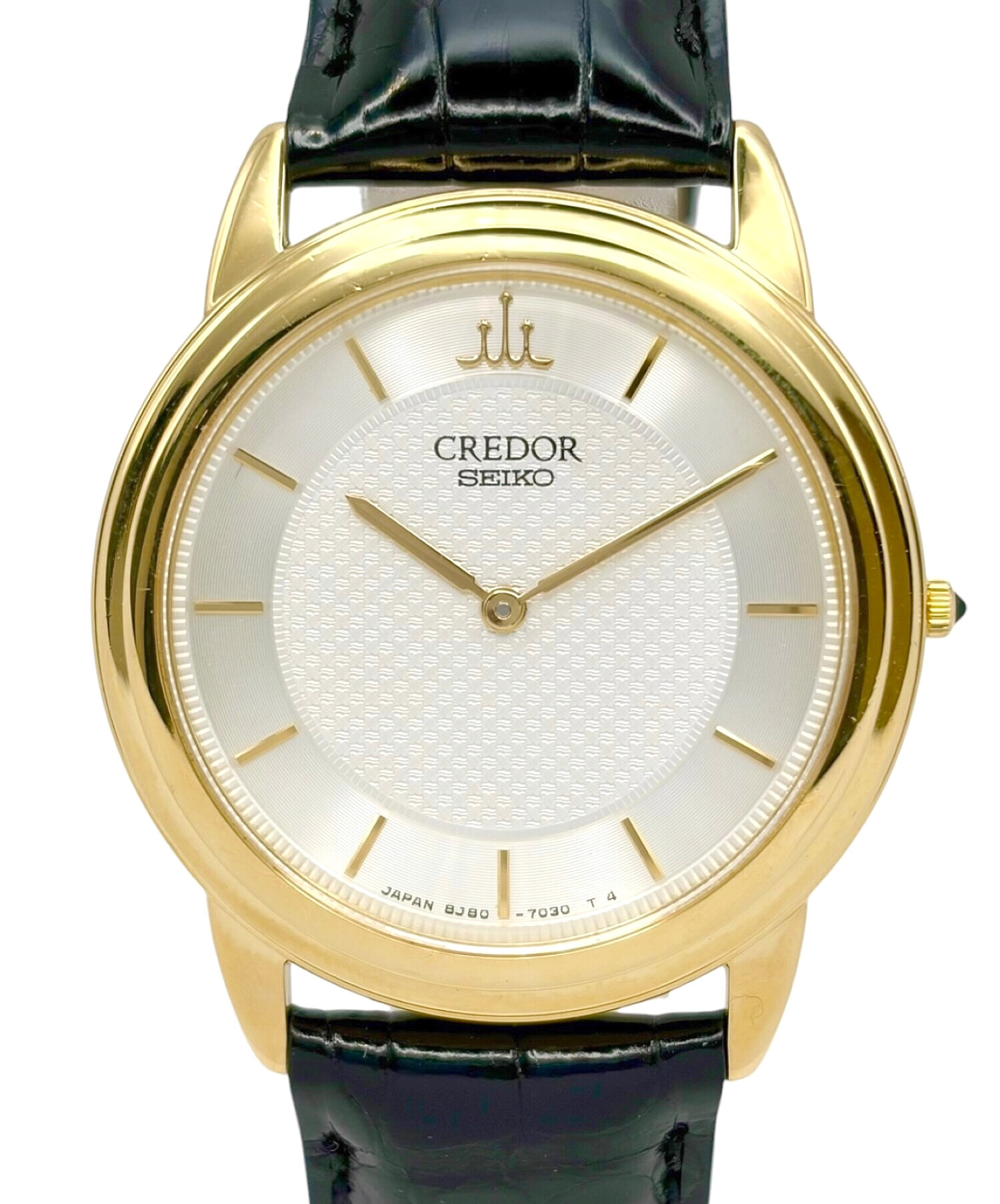 Credor クォーツ腕時計 シルバー/ゴールド 中古・古着通販】SEIKO (セイコー) CREDOR クレドール Ref.8J80-7020
