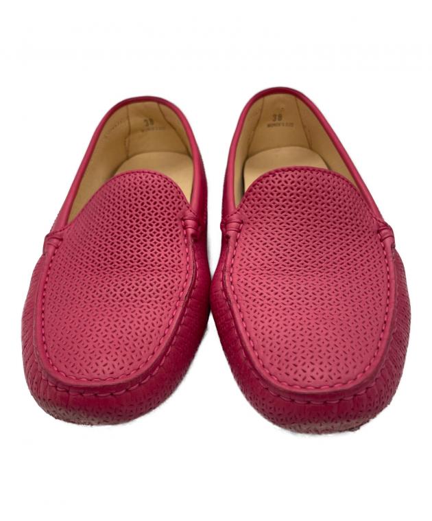 ✨ほぼ新品✨TOD'S ドライビングシューズ スエード ローファー ピンク 中古・古着通販】TOD'S (トッズ) ドライビングシューズ ピンク サイズ