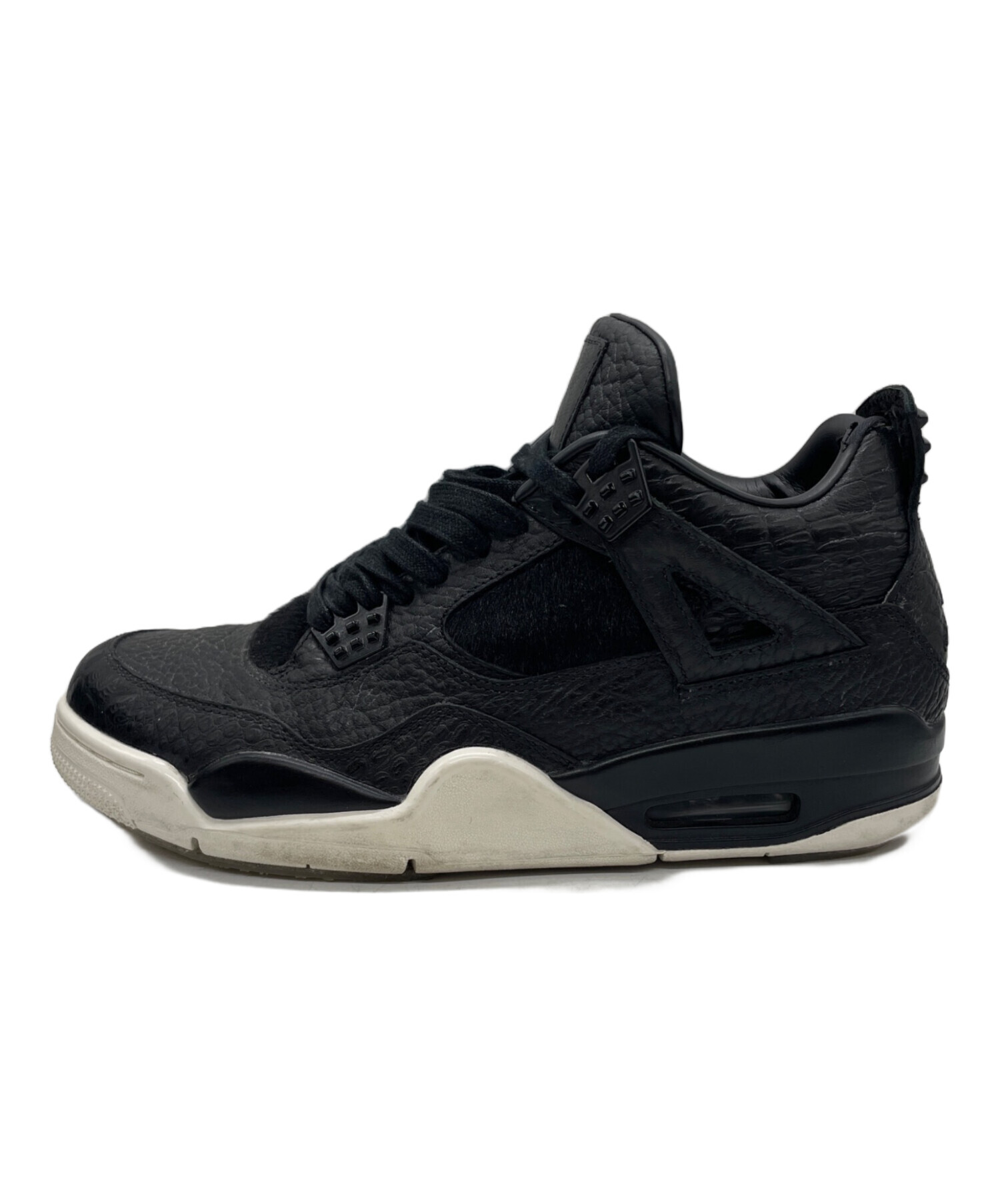 中古・古着通販】NIKE (ナイキ) Air Jordan 4 Retro ブラック サイズ 