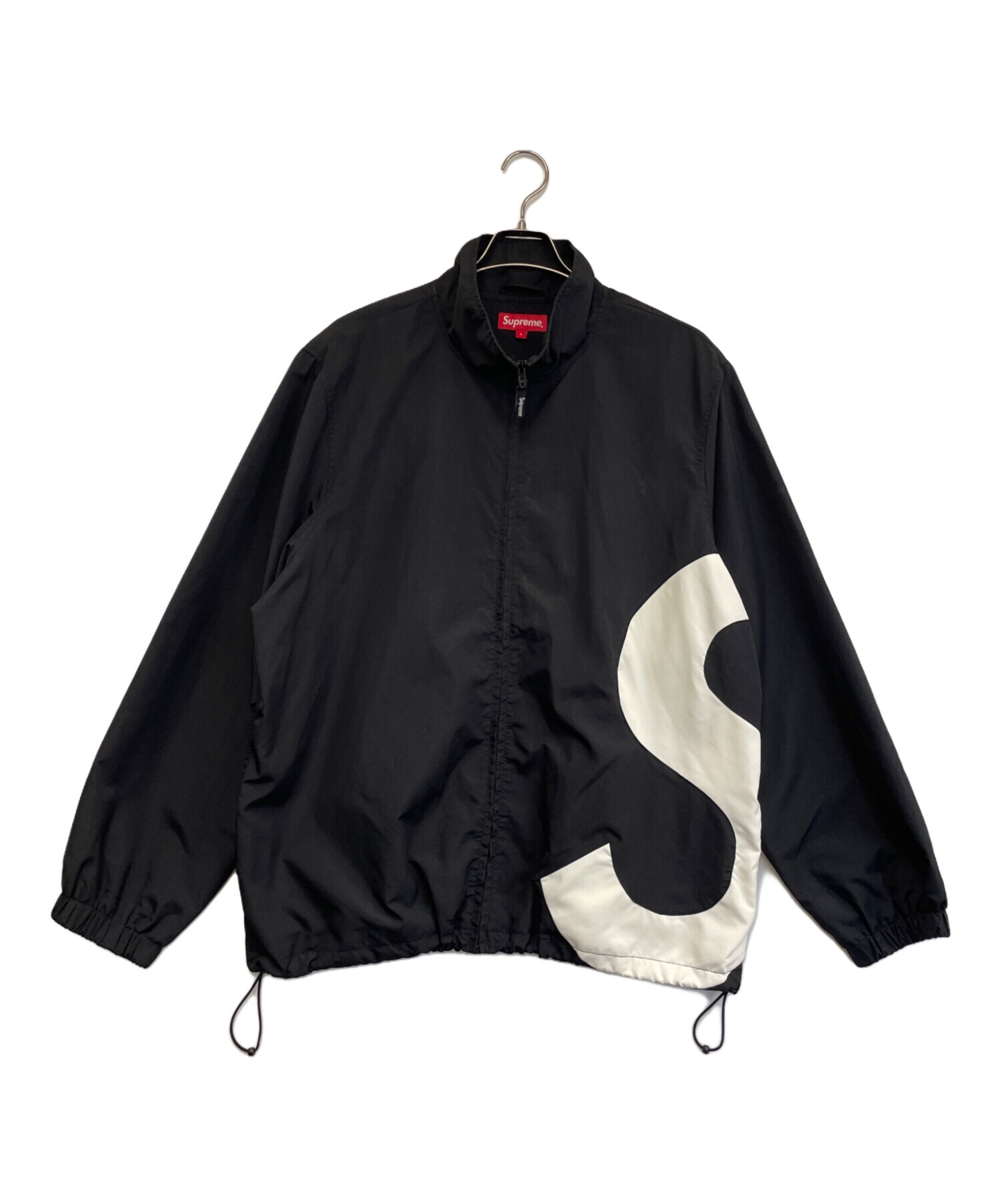 【ほぼ未使用品】Supreme トラックジャケット Lサイズ 中古・古着通販】SUPREME (シュプリーム) S LOGO TRACK JAC ブラック
