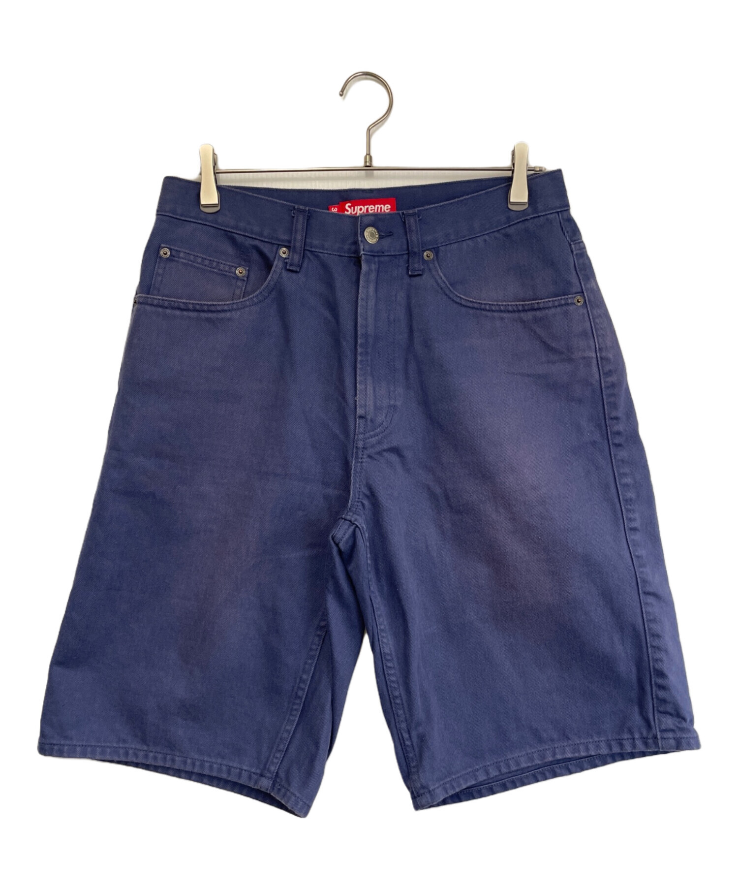 中古・古着通販】SUPREME (シュプリーム) ハーフパンツ ネイビー