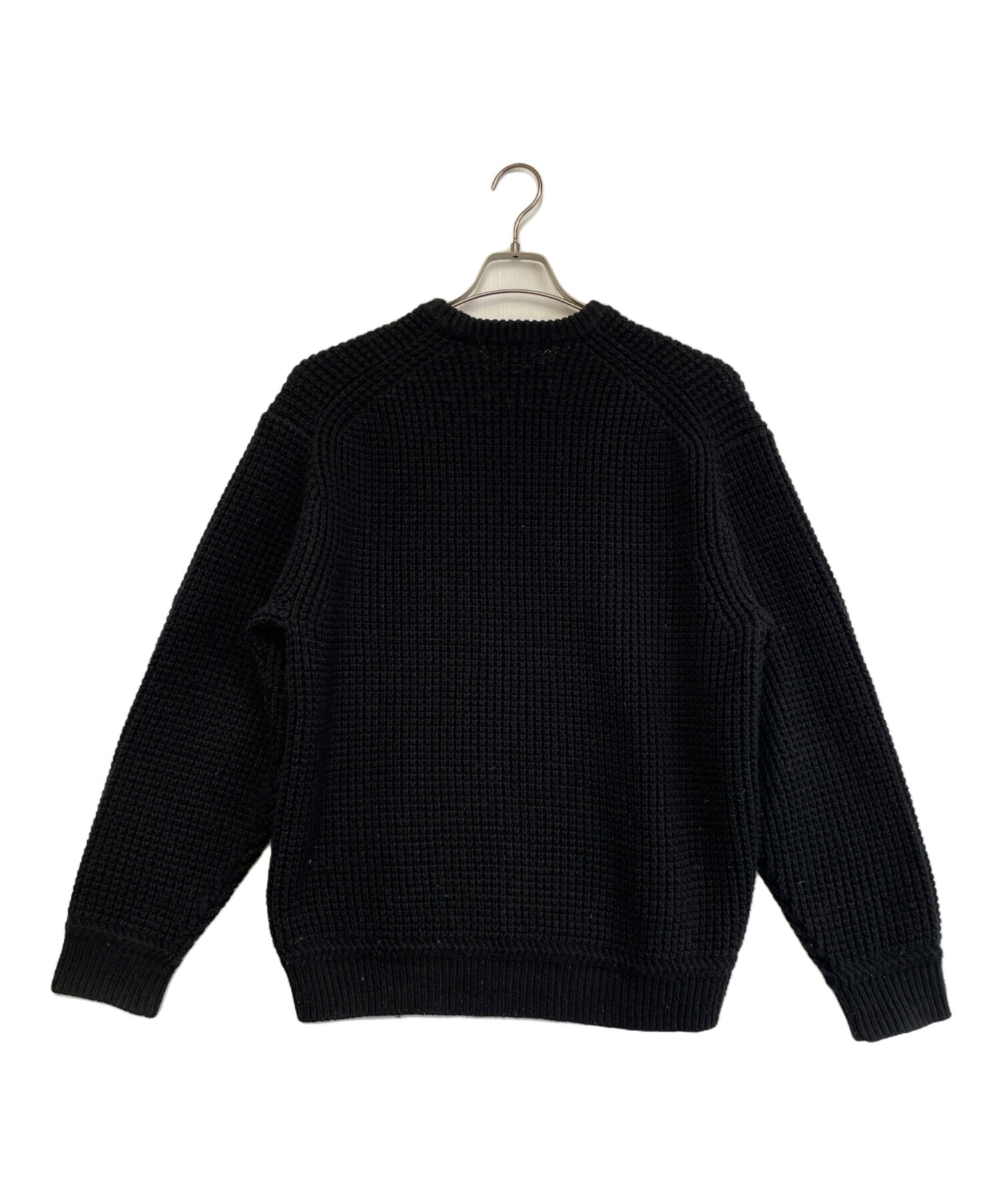 中古・古着通販】SUPREME (シュプリーム) 厚手ニット ブラック サイズ 