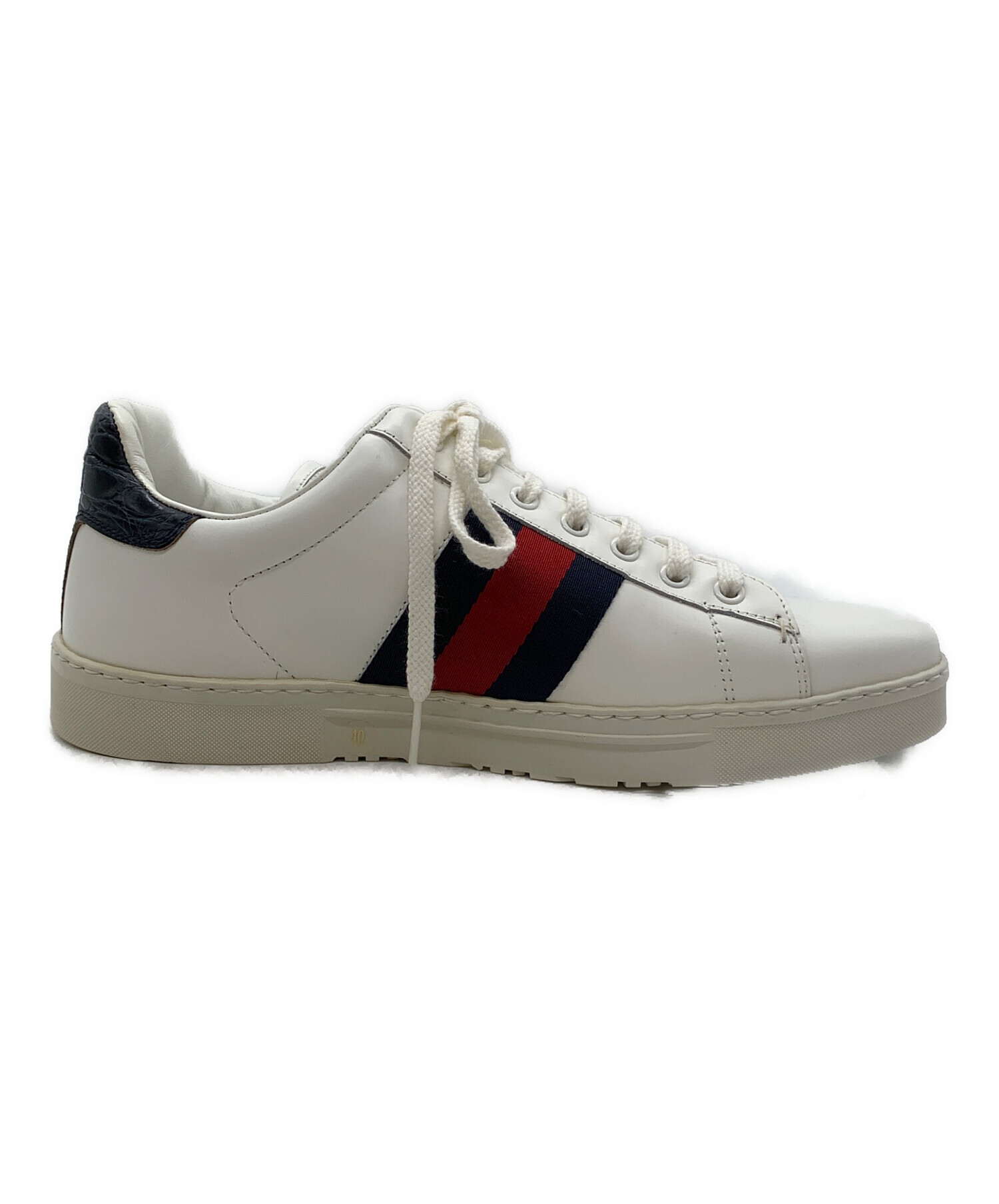 中古・古着通販】GUCCI (グッチ) シェリーラインローカットスニーカー