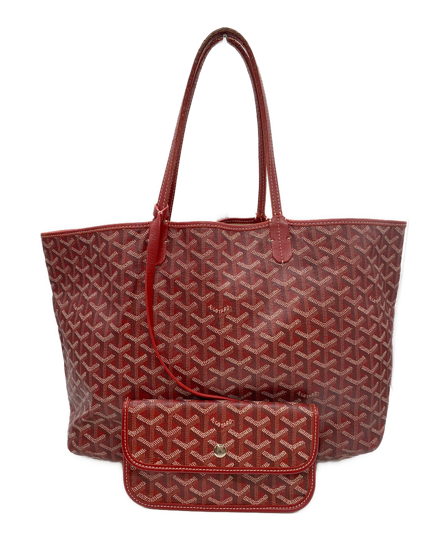 GOYARD ゴヤール◆ビジネスバッグ ディプロマット レッド◆中古 中古・古着通販】GOYARD (ゴヤール) サンルイPM レッド｜ブランド