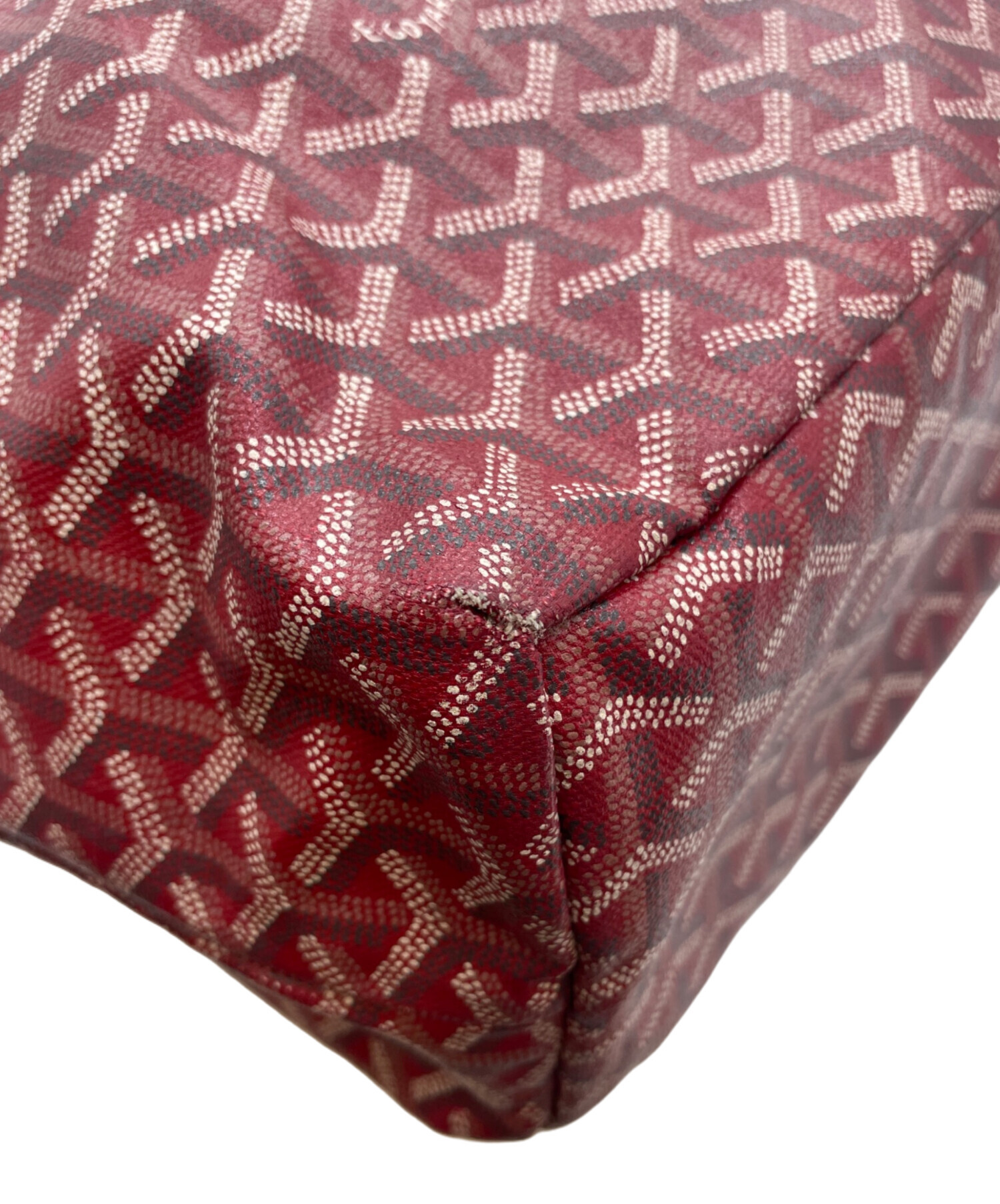 中古・古着通販】GOYARD (ゴヤール) サンルイPM レッド｜ブランド