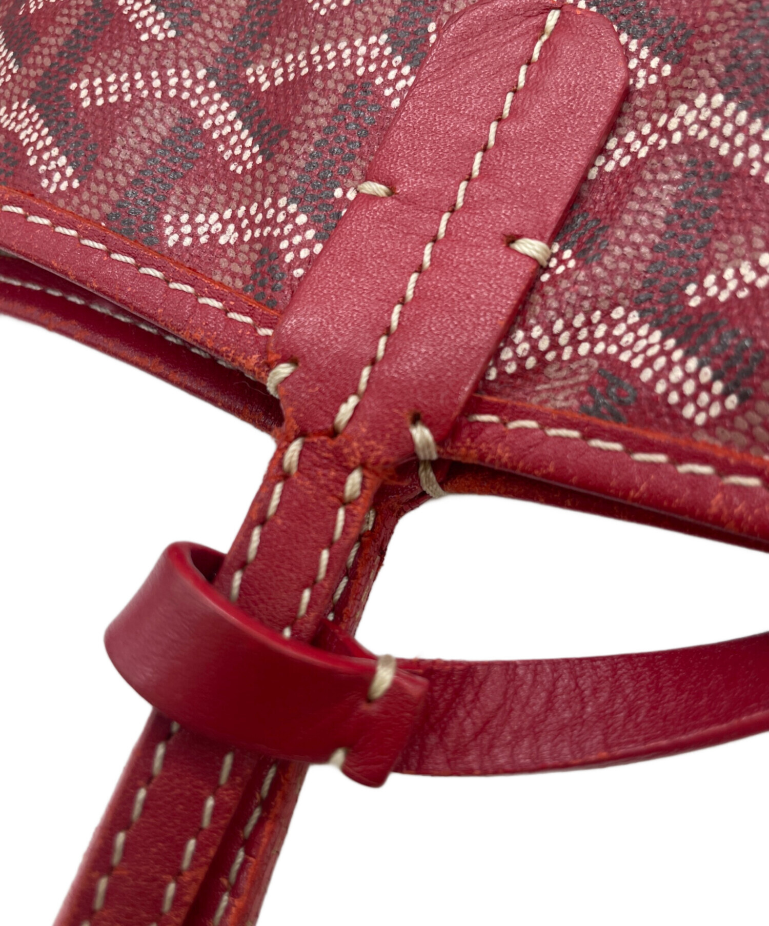 中古・古着通販】GOYARD (ゴヤール) サンルイPM レッド｜ブランド
