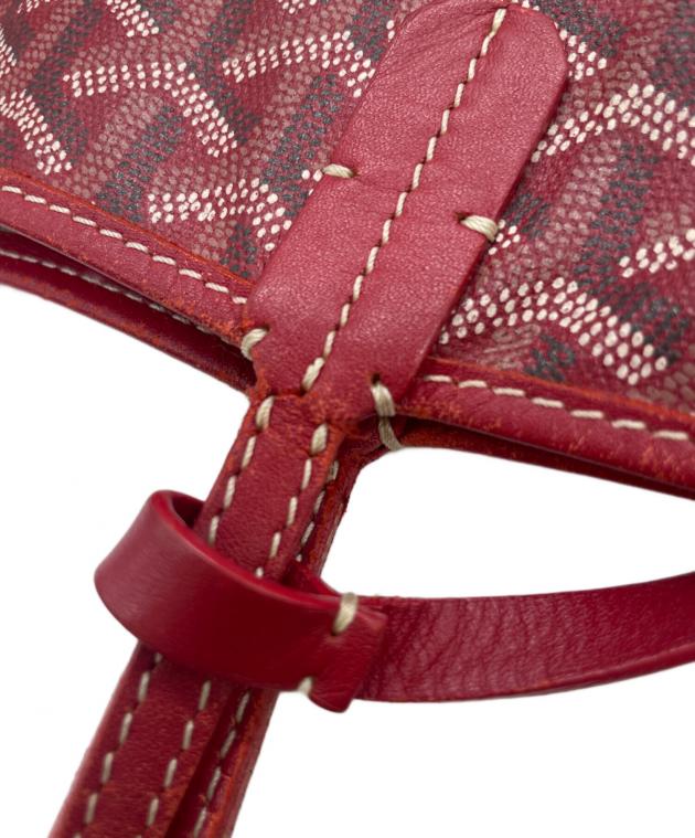 中古・古着通販】GOYARD (ゴヤール) サンルイPM レッド｜ブランド