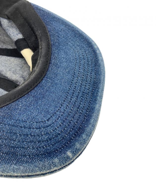 シュプリーム supreme キャップ　インディゴ 中古・古着通販】SUPREME (シュプリーム) キャップ インディゴ