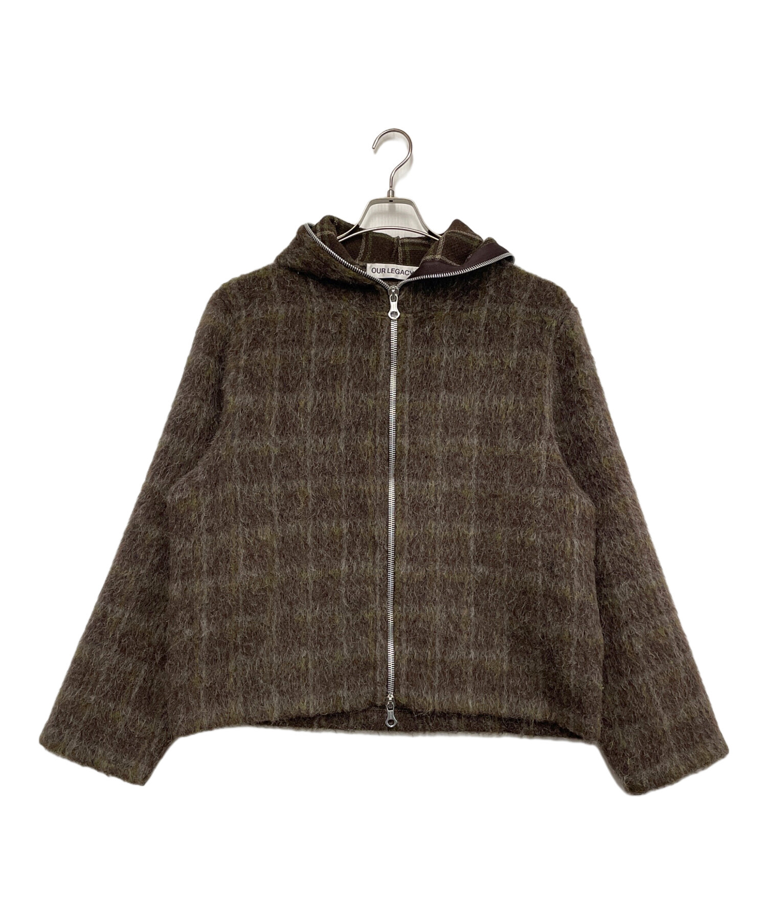 中古・古着通販】OUR LEGACY (アワーレガシー) FULL ZIP HOOD ブラウン