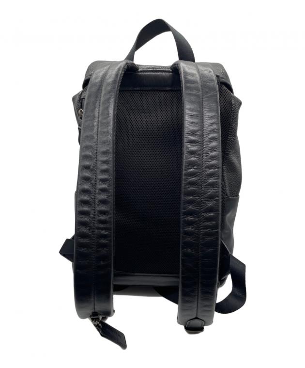 中古・古着通販】COACH (コーチ) ヘンリーリュックサック ブラック