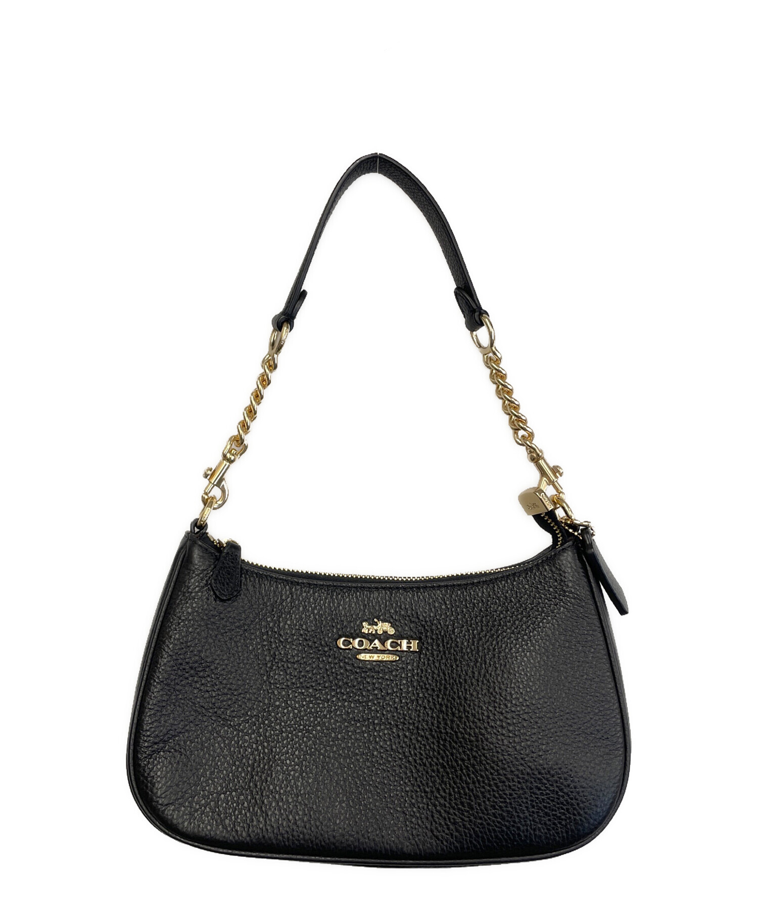 中古・古着通販】COACH (コーチ) ショルダーバッグ ブラック｜ブランド