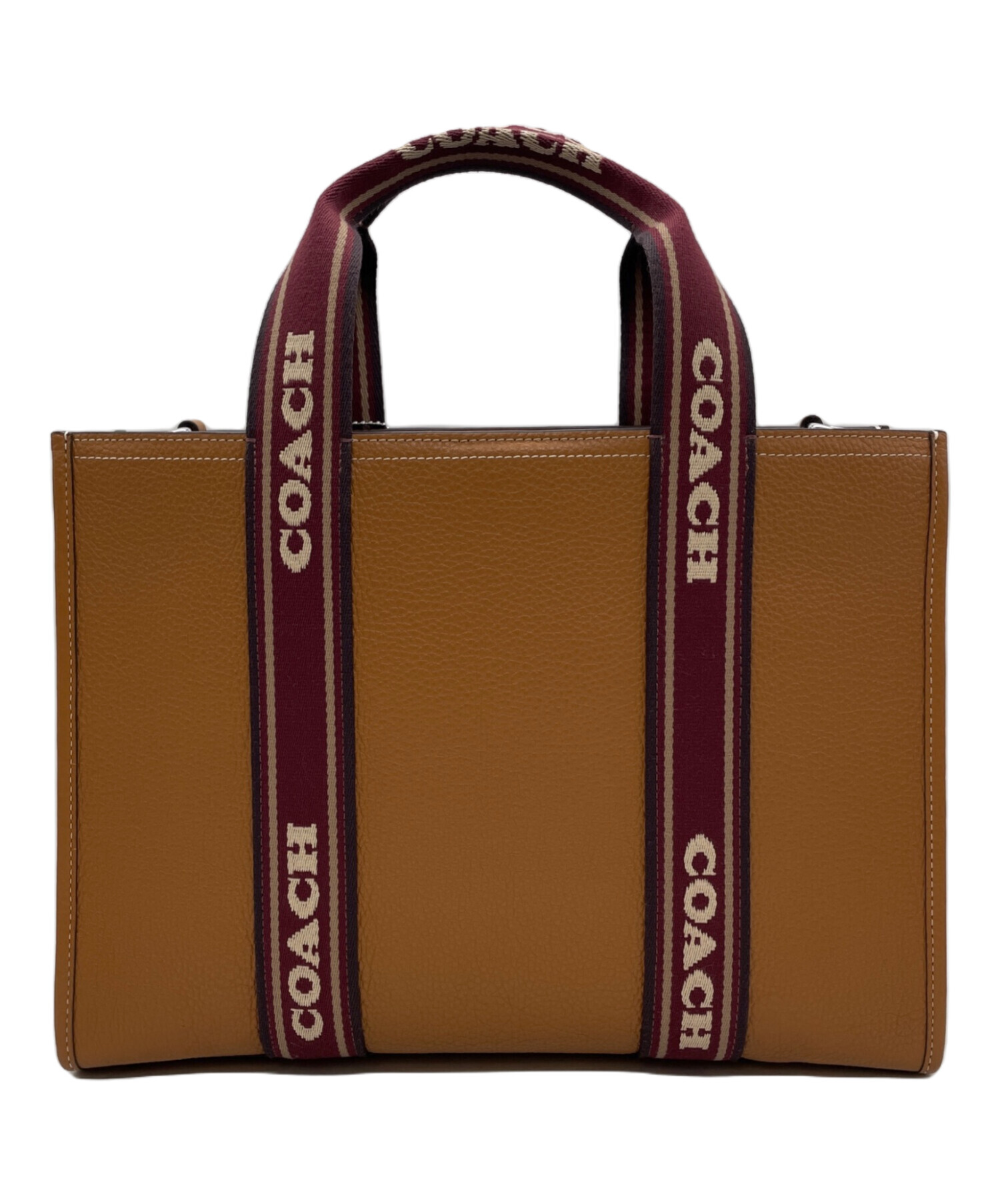 中古・古着通販】COACH (コーチ) 2WAYバッグ キャメル｜ブランド・古着