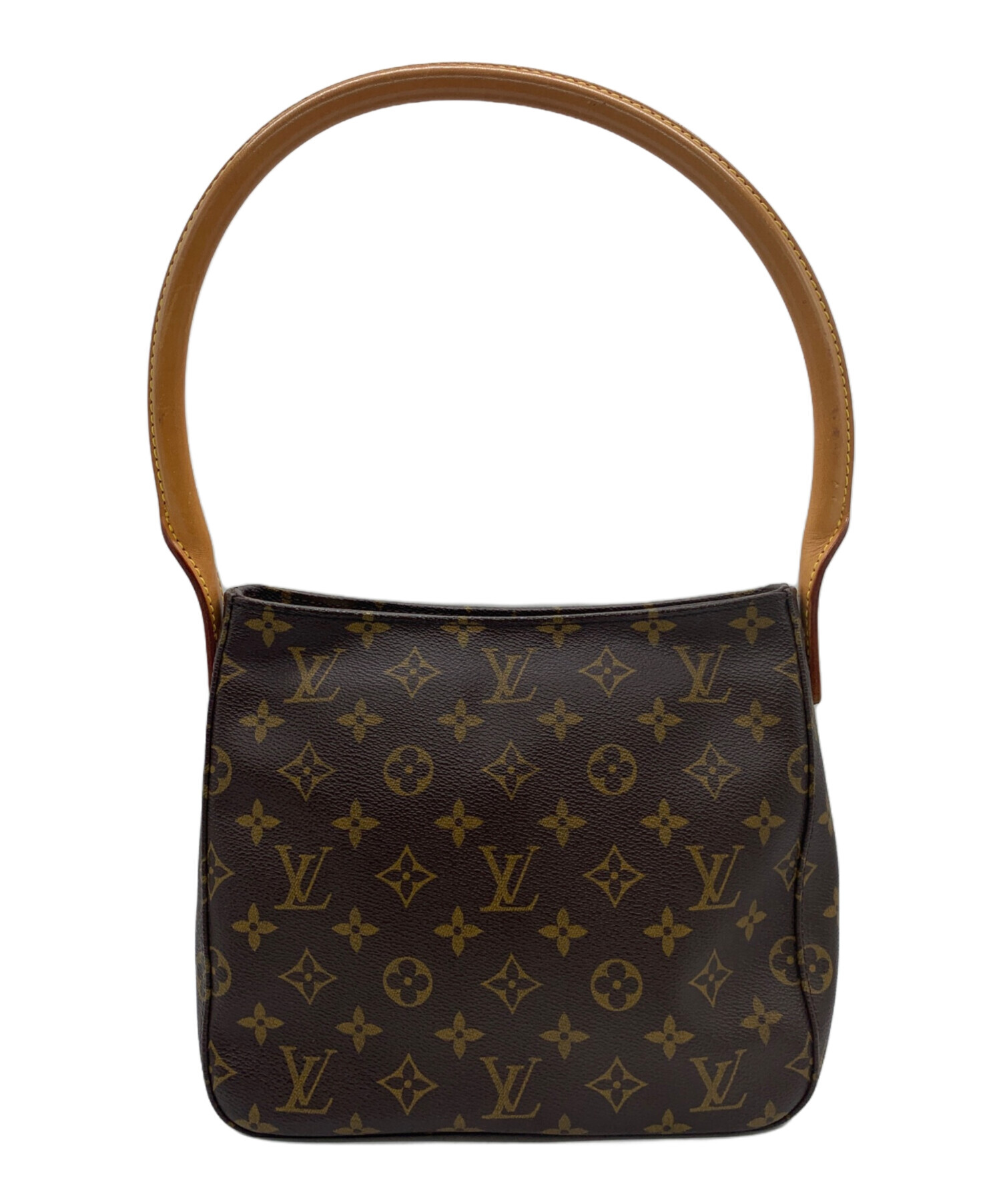 LOUIS VUITTON ルーピングMM モノグラムFL0052 製造2002 中古・古着通販】LOUIS VUITTON (ルイ ヴィトン) ルーピングMM