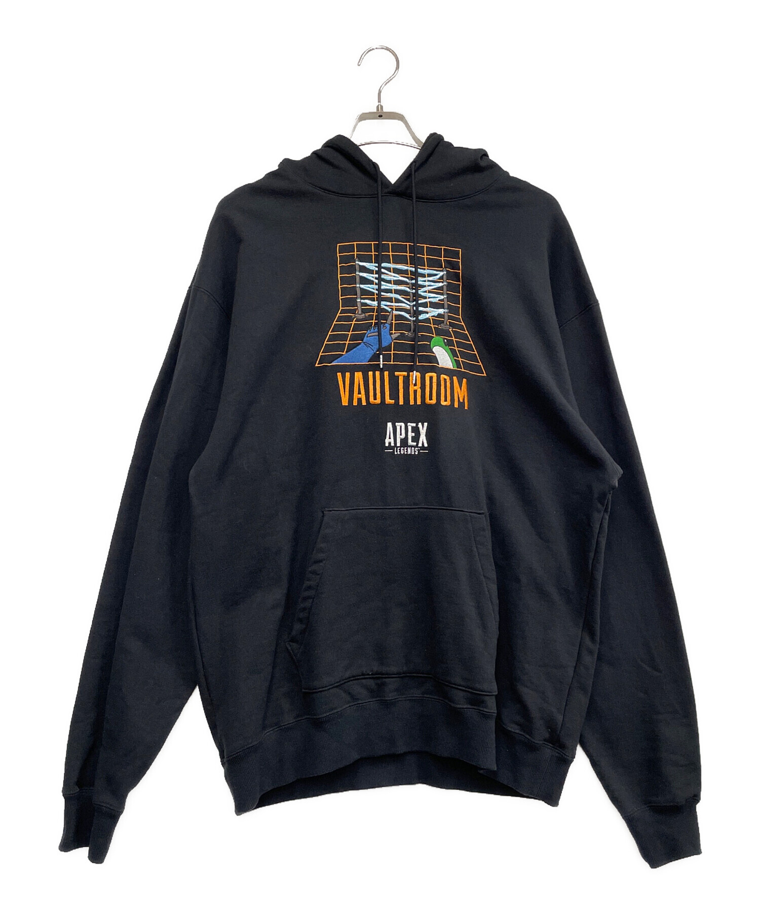 中古・古着通販】VAULTROOM (ボルトルーム) パーカー ブラック サイズ
