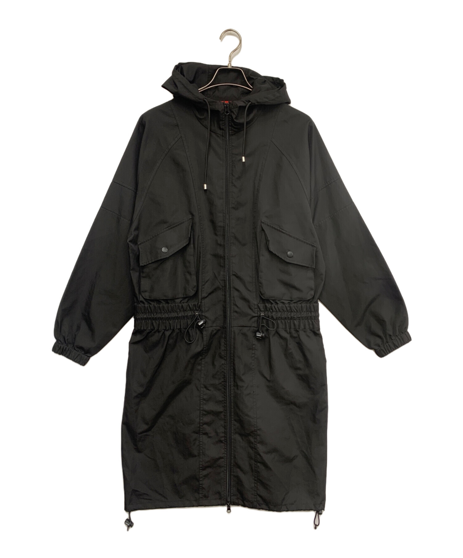 中古・古着通販】stussy (ステューシー) ロングコート ブラック サイズ