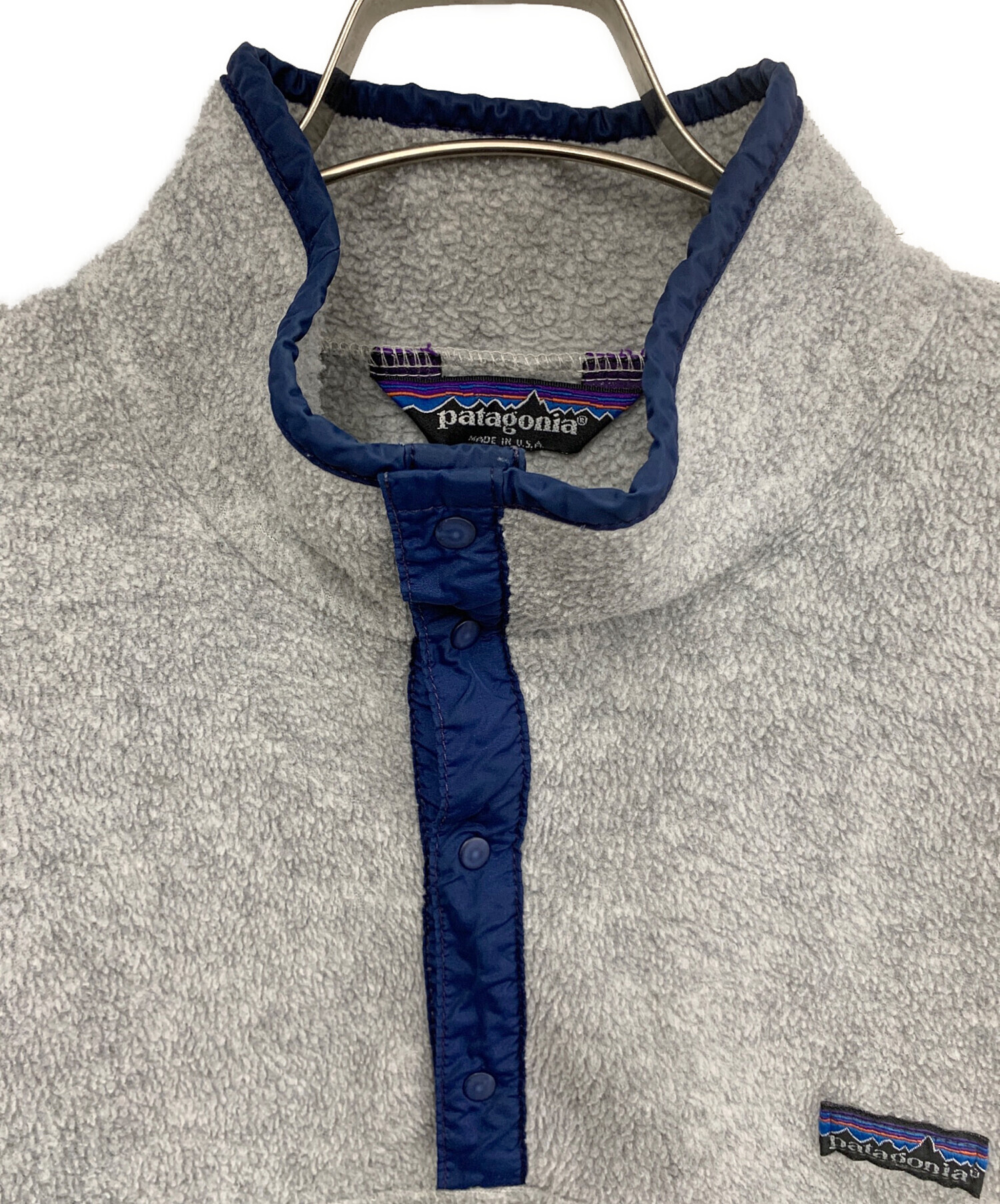 中古・古着通販】Patagonia (パタゴニア) シンチラスナップT グレー