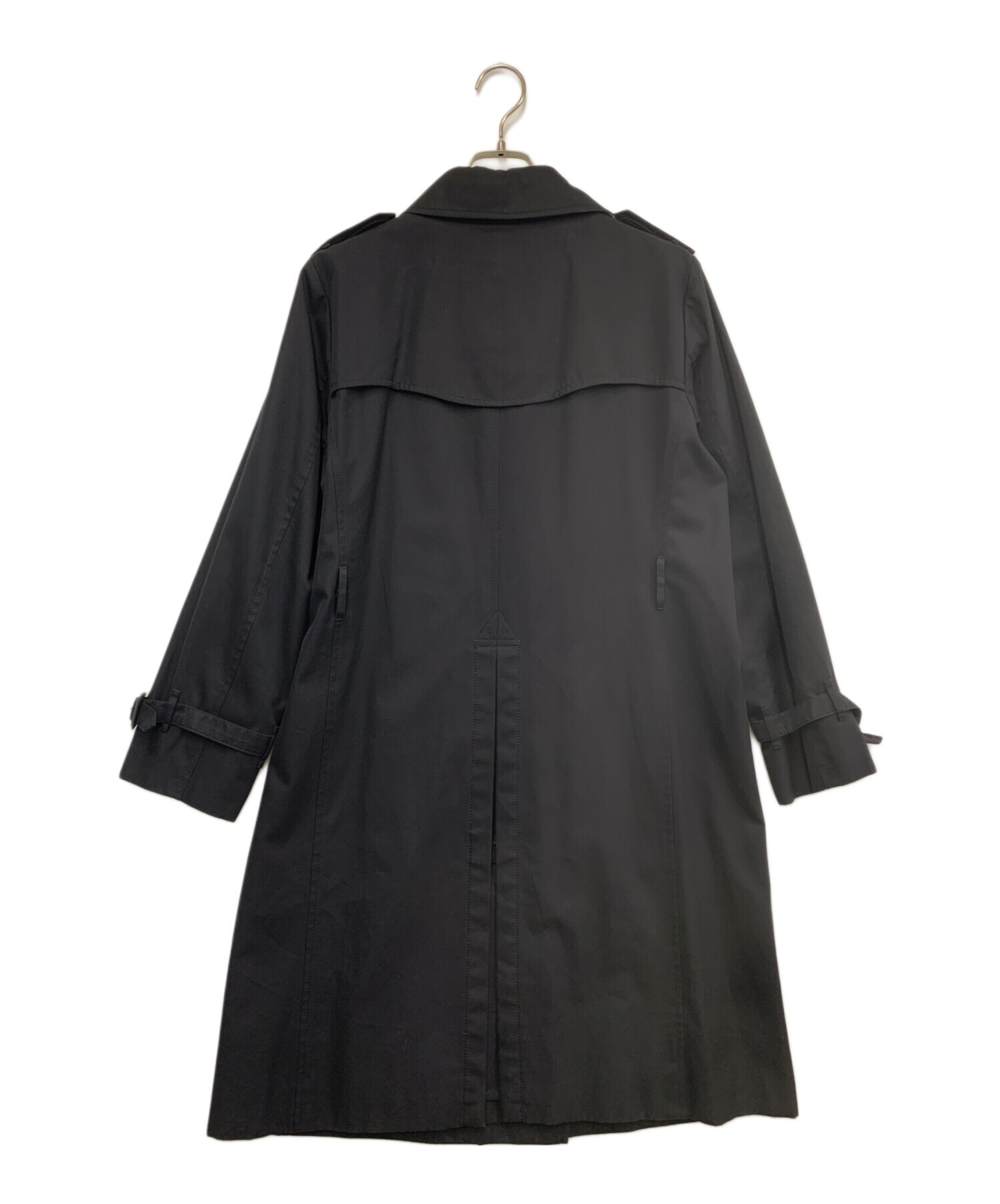 中古・古着通販】BURBERRY (バーバリー) トレンチコート ブラック