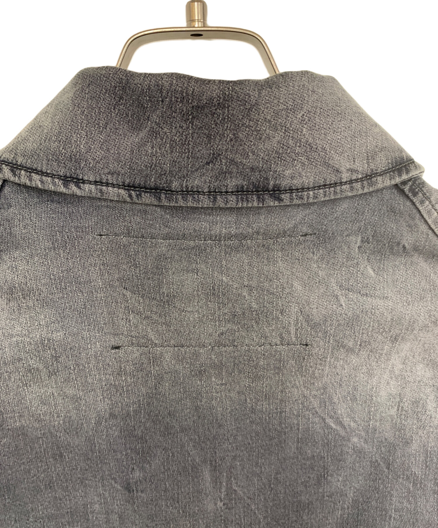 中古・古着通販】DIESEL (ディーゼル) デニムライダースジャケット