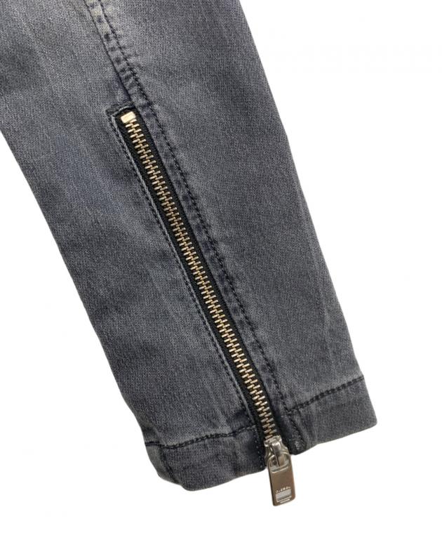 中古・古着通販】DIESEL (ディーゼル) デニムライダースジャケット