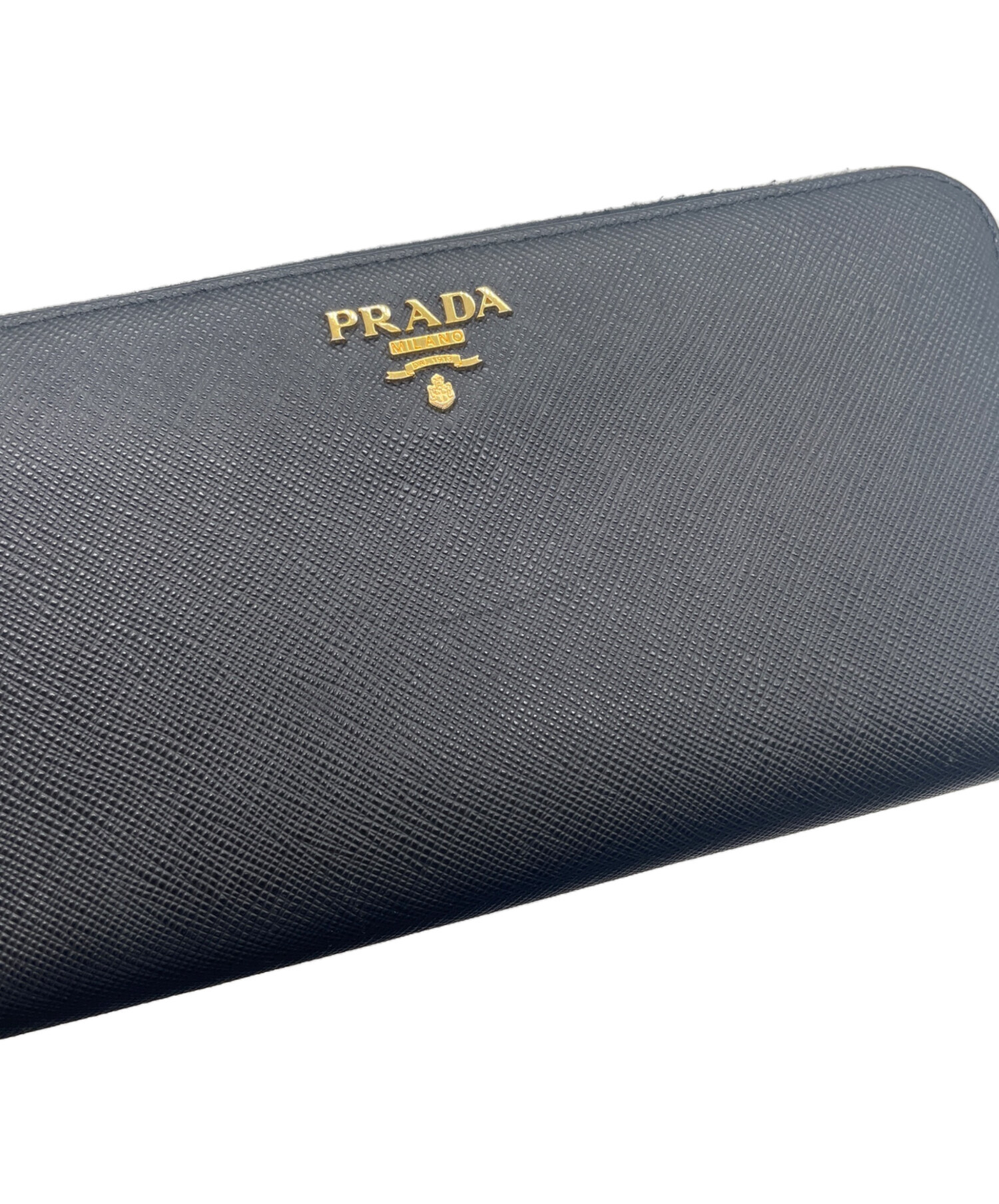 中古・古着通販】PRADA (プラダ) 長財布 ブラック｜ブランド・古着通販