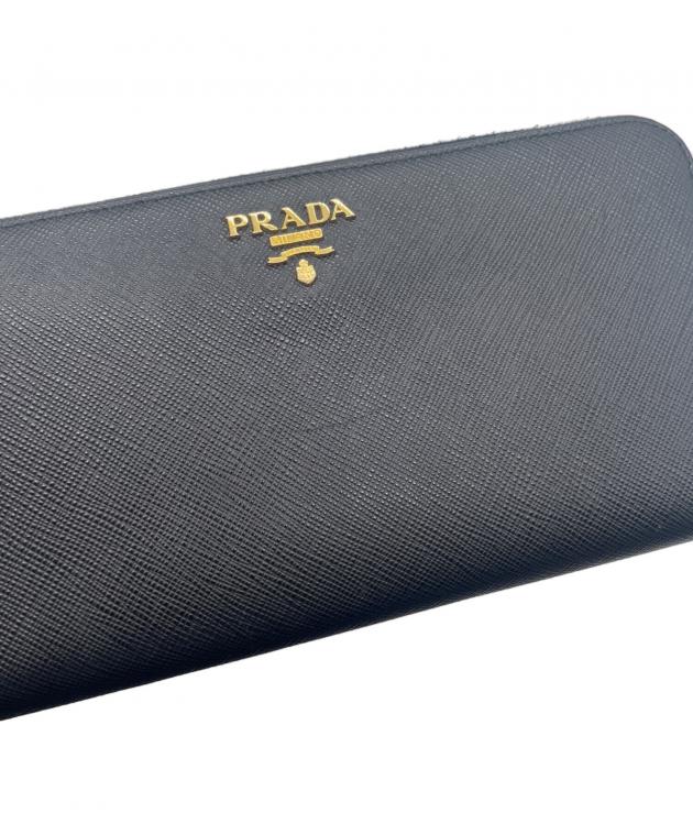 中古・古着通販】PRADA (プラダ) 長財布 ブラック｜ブランド・古着通販