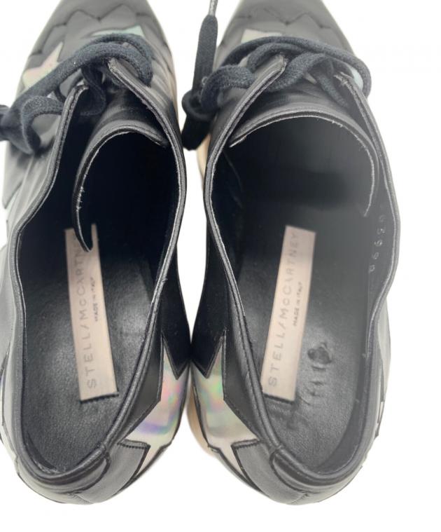 STELLA McCARTNEY ブラック厚底スニーカー 中古・古着通販】STELLA McCARTNEY (ステラマッカートニー) 厚底