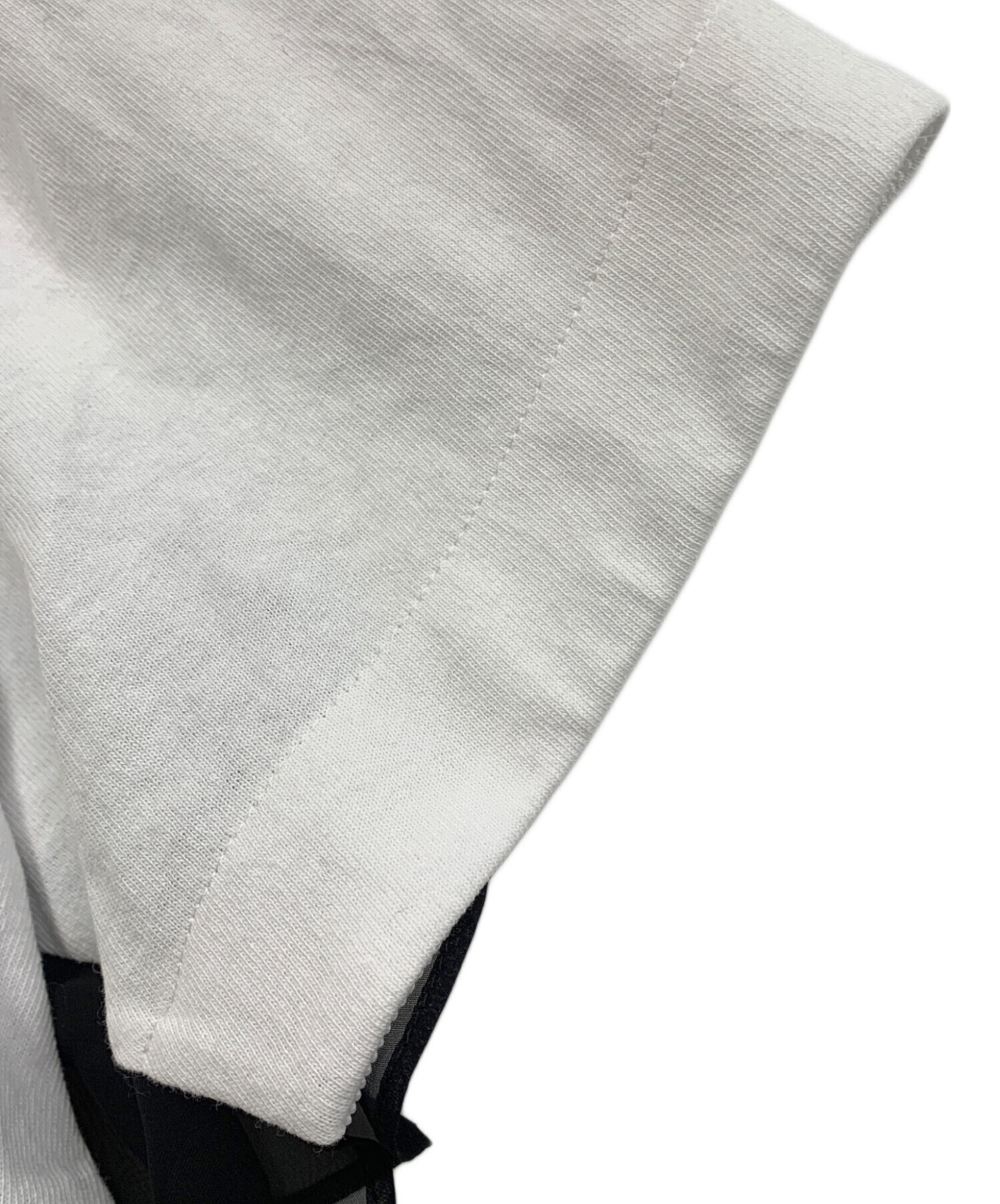 中古・古着通販】sacai (サカイ) レースドッキング Tシャツ ホワイト
