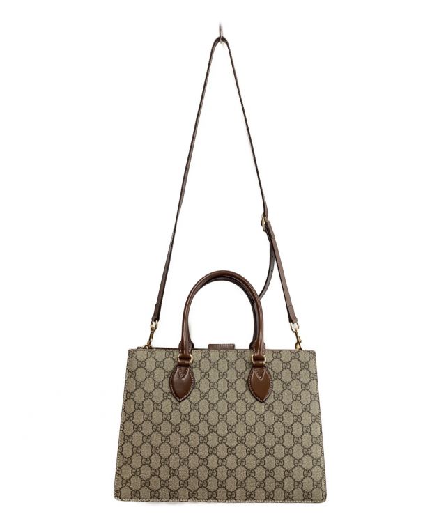 中古・古着通販】GUCCI (グッチ) GUCCI 2WAYﾊﾞｯｸﾞ GGｽﾌﾟﾘｰﾑ 409531