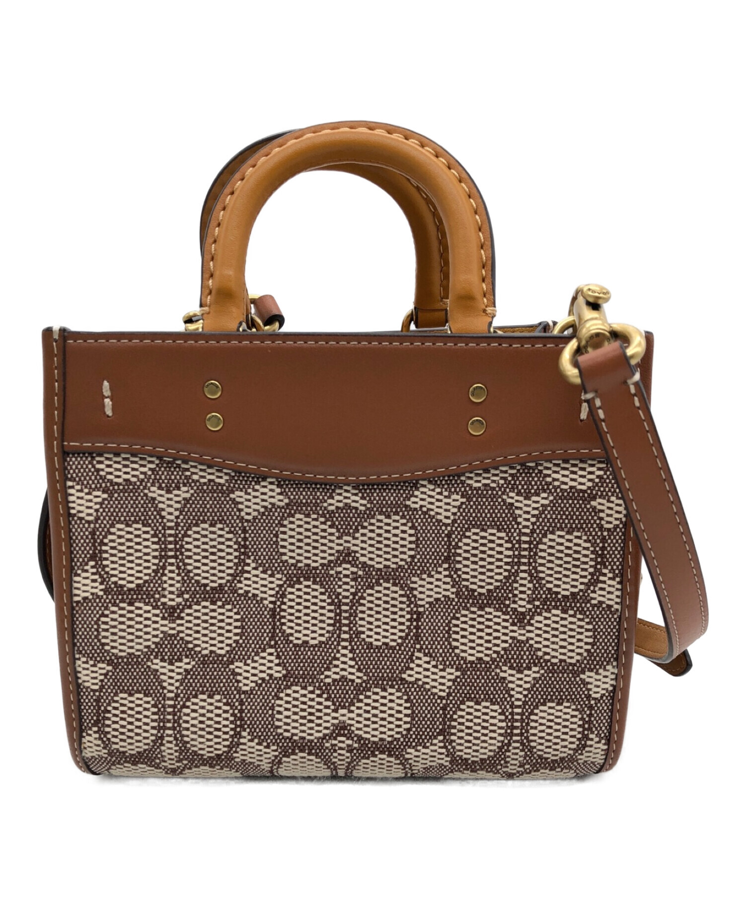 中古・古着通販】COACH (コーチ) ローグ17 ブラウン｜ブランド・古着 