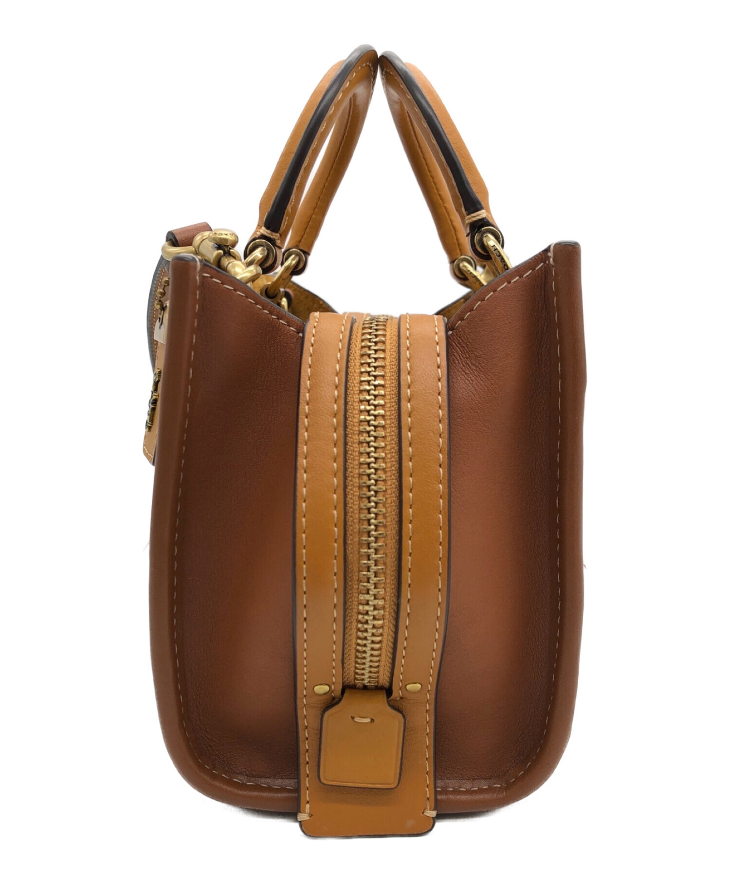 中古・古着通販】COACH (コーチ) ローグ17 ブラウン｜ブランド・古着 