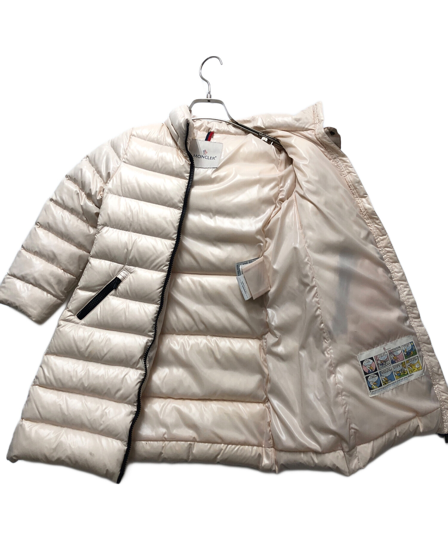 中古・古着通販】MONCLER (モンクレール) ダウンコート ピンク サイズ 