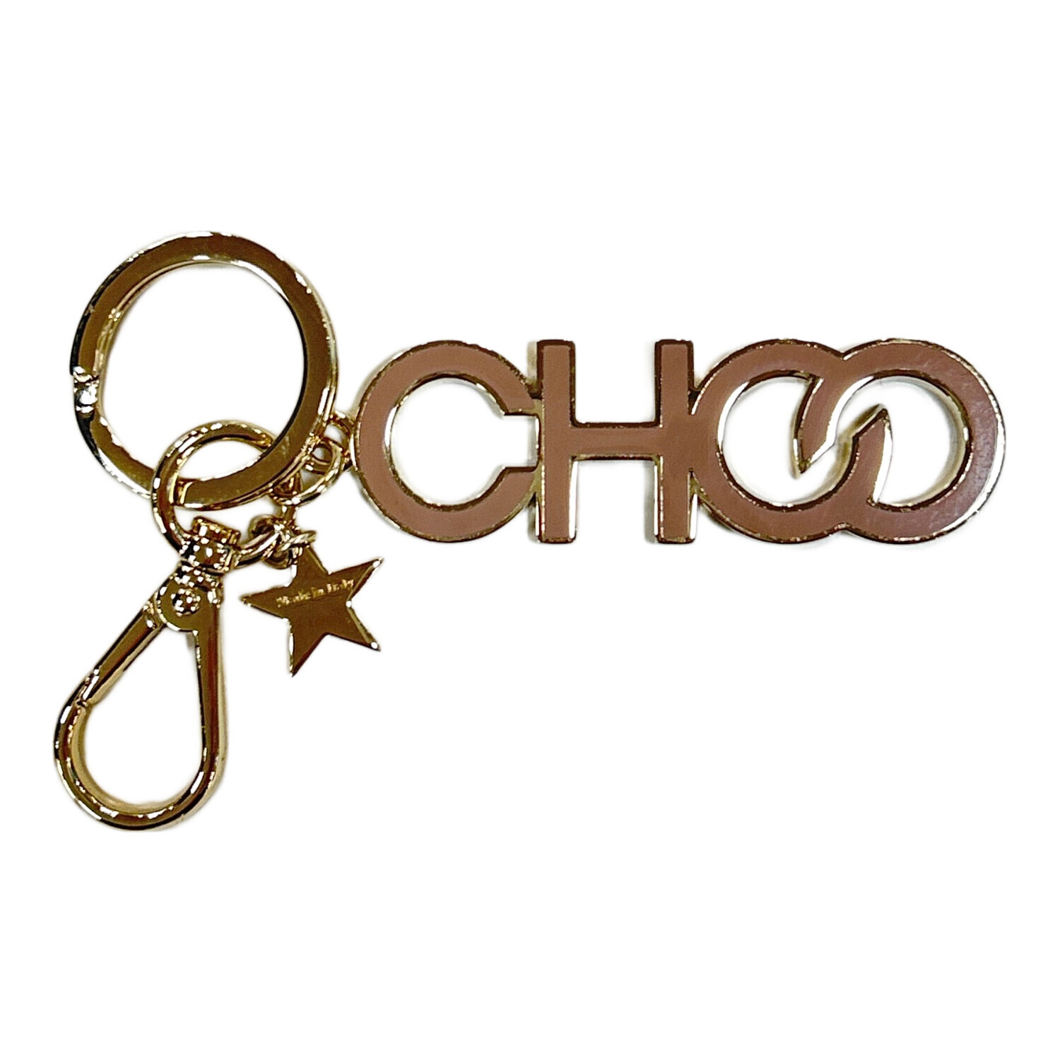 中古・古着通販】JIMMY CHOO (ジミーチュウ) ロゴキーホルダー