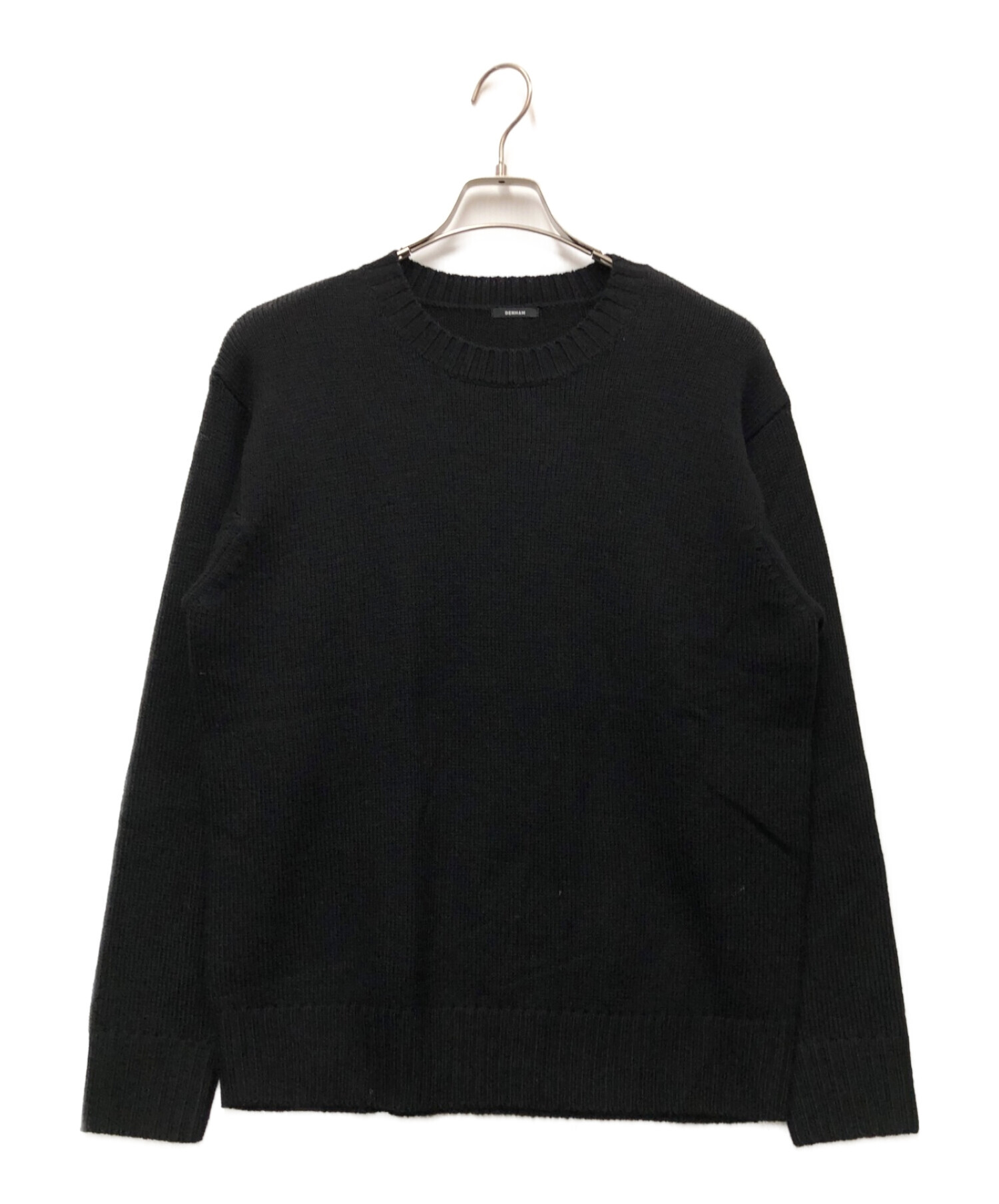 中古・古着通販】Denham (デンハム) JEANMAKER KNIT ブラック サイズ:S