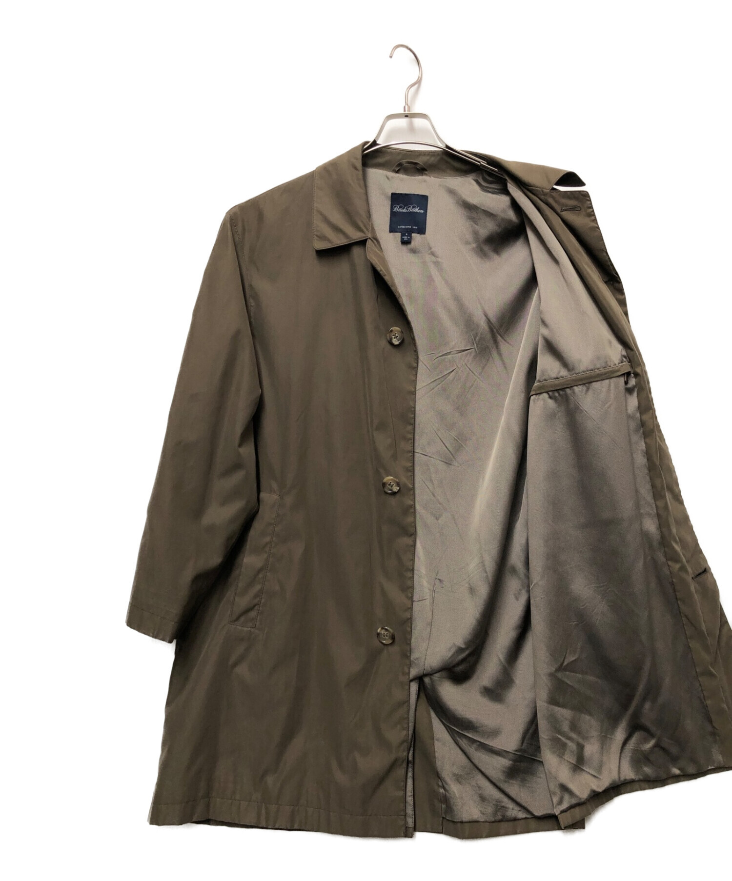 brook Soutien Collar Coat brown