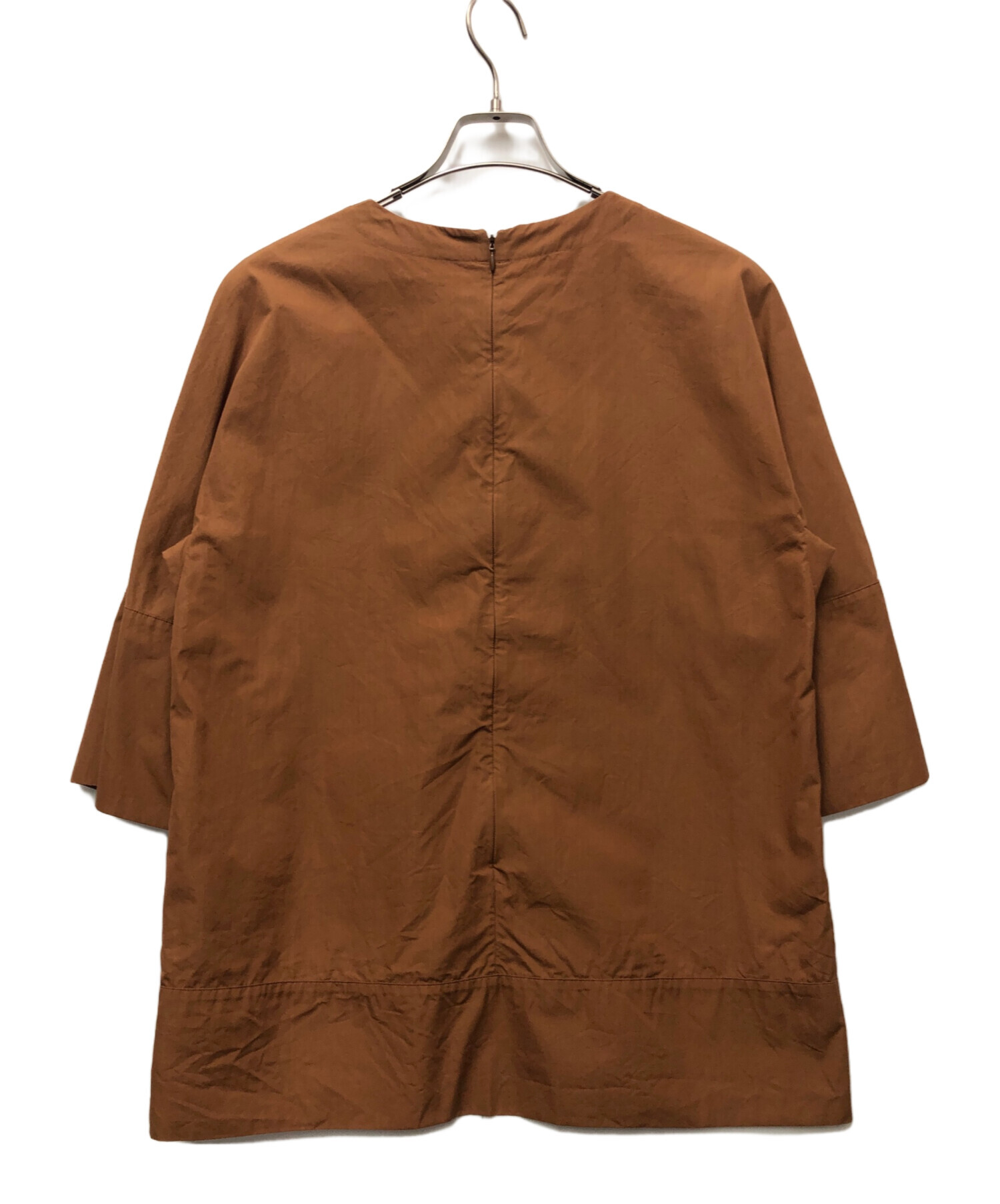 中古・古着通販】MARNI (マルニ) プルオーバーブラウス ブラウン 