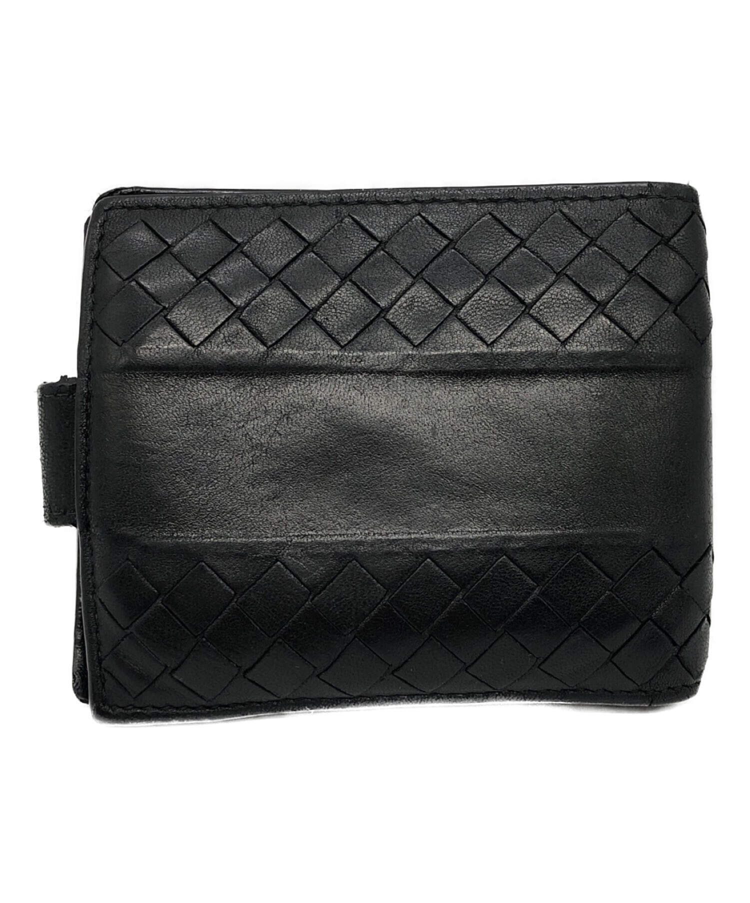 中古・古着通販】BOTTEGA VENETA (ボッテガベネタ) 2つ折り財布
