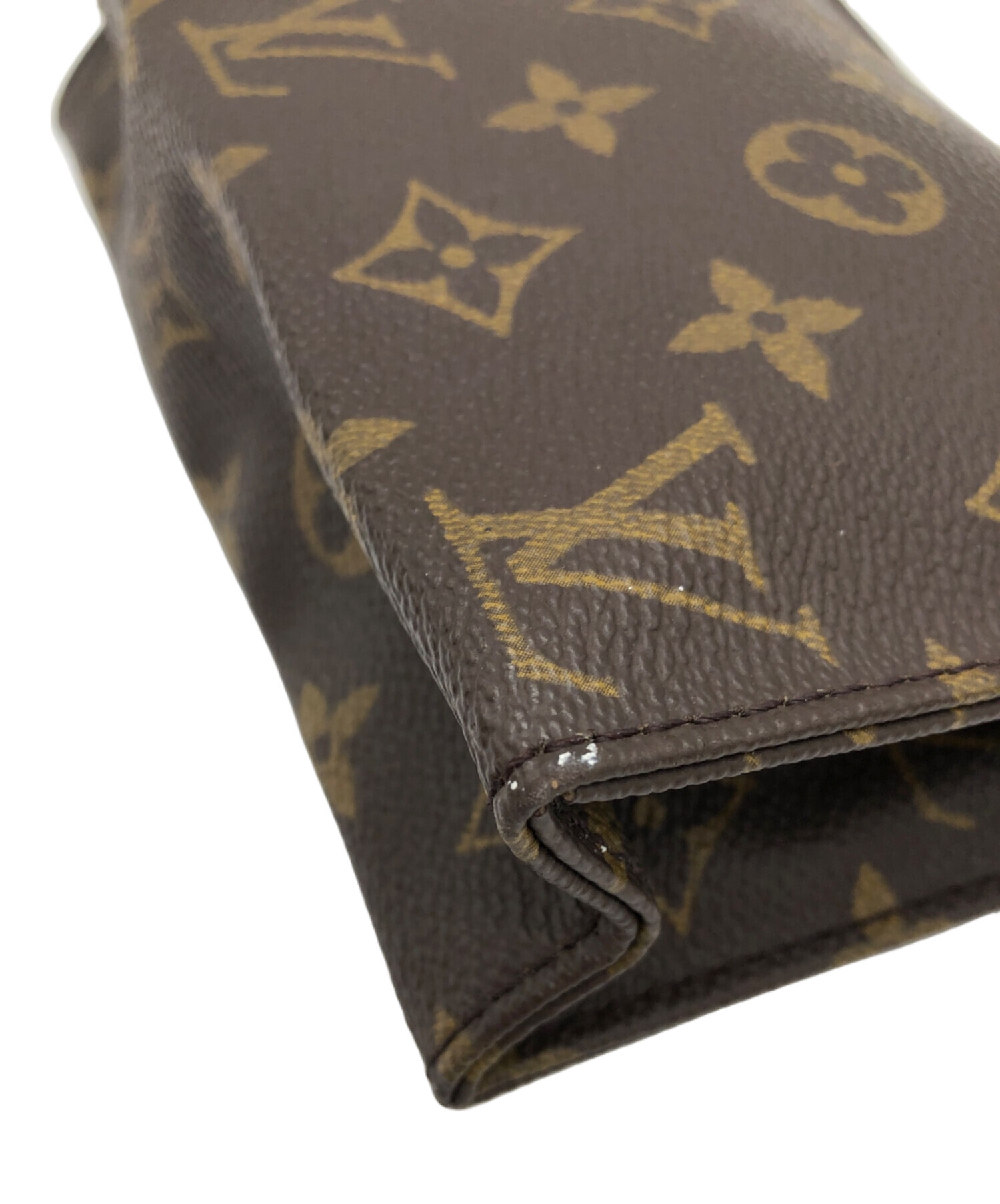 LOUIS VUITTON ルイヴィトン ポシェットトワレット19 モノグラム 中古・古着通販】LOUIS VUITTON (ルイ ヴィトン) ポシェットトワレット