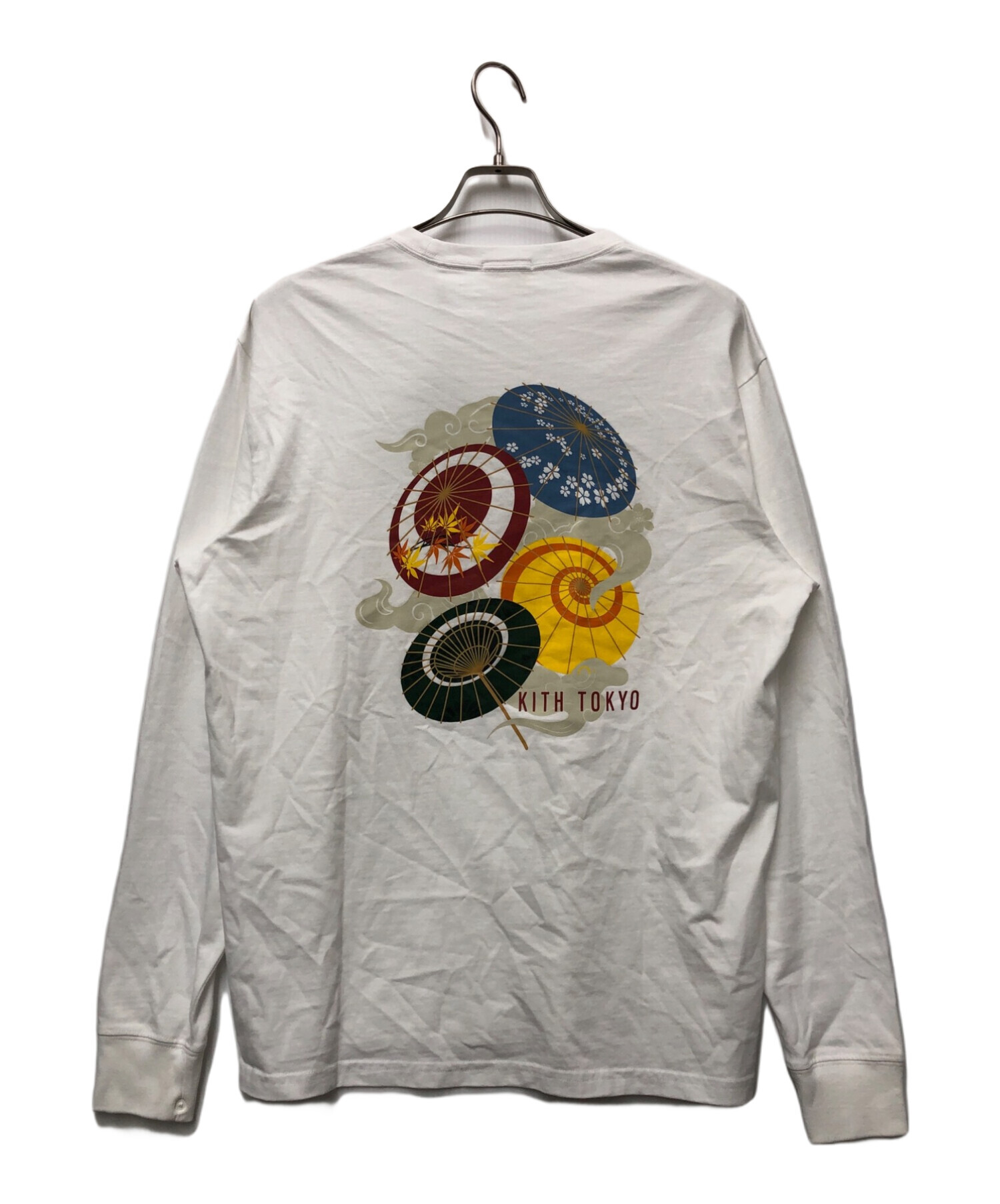 kith ロングスリーブ 中古・古着通販】KITH (キス) ロングスリーブカットソー ホワイト