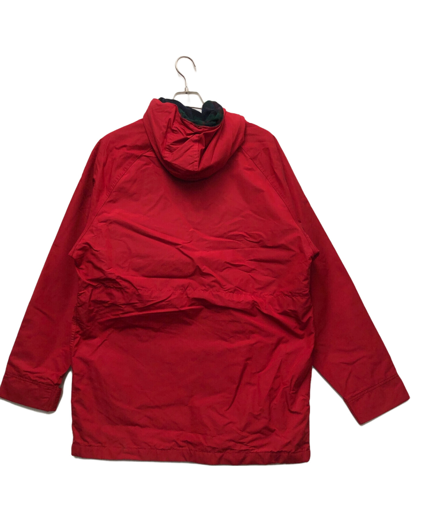 中古・古着通販】WOOLRICH (ウールリッチ) アノラックパーカー レッド 