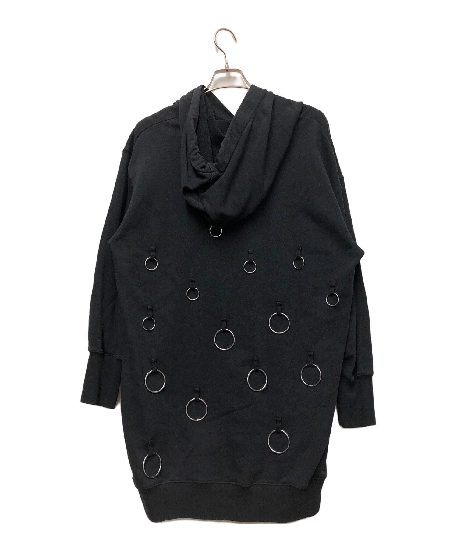 中古・古着通販】MSGM (エムエスジーエム) パーカー ブラック サイズ:S  
