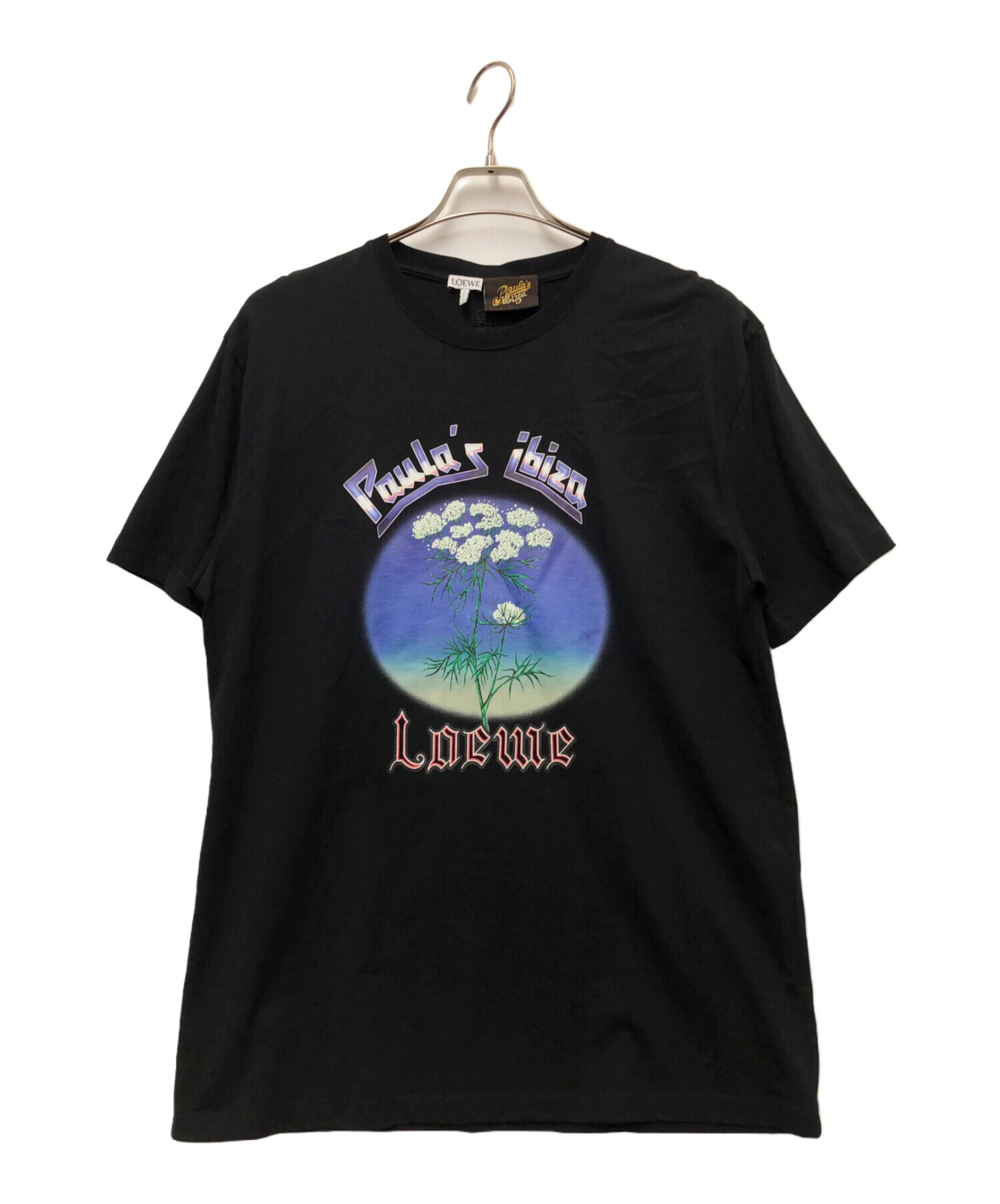 中古・古着通販】LOEWE (ロエベ) フェンネルTシャツ ブラック サイズ:M 
