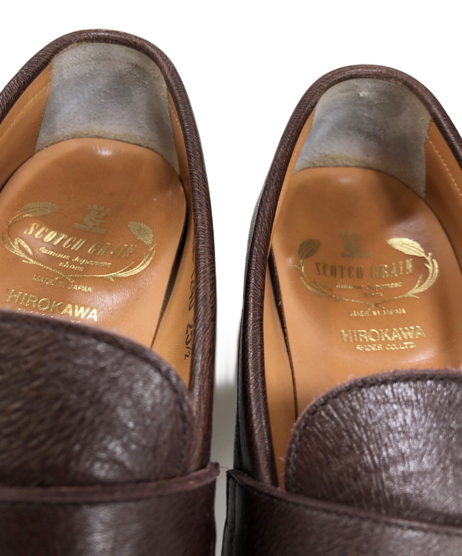 SCOTCH GRAIN ブラウン ローファー 中古・古着通販】SCOTCH GRAIN (スコッチグレイン) コイン