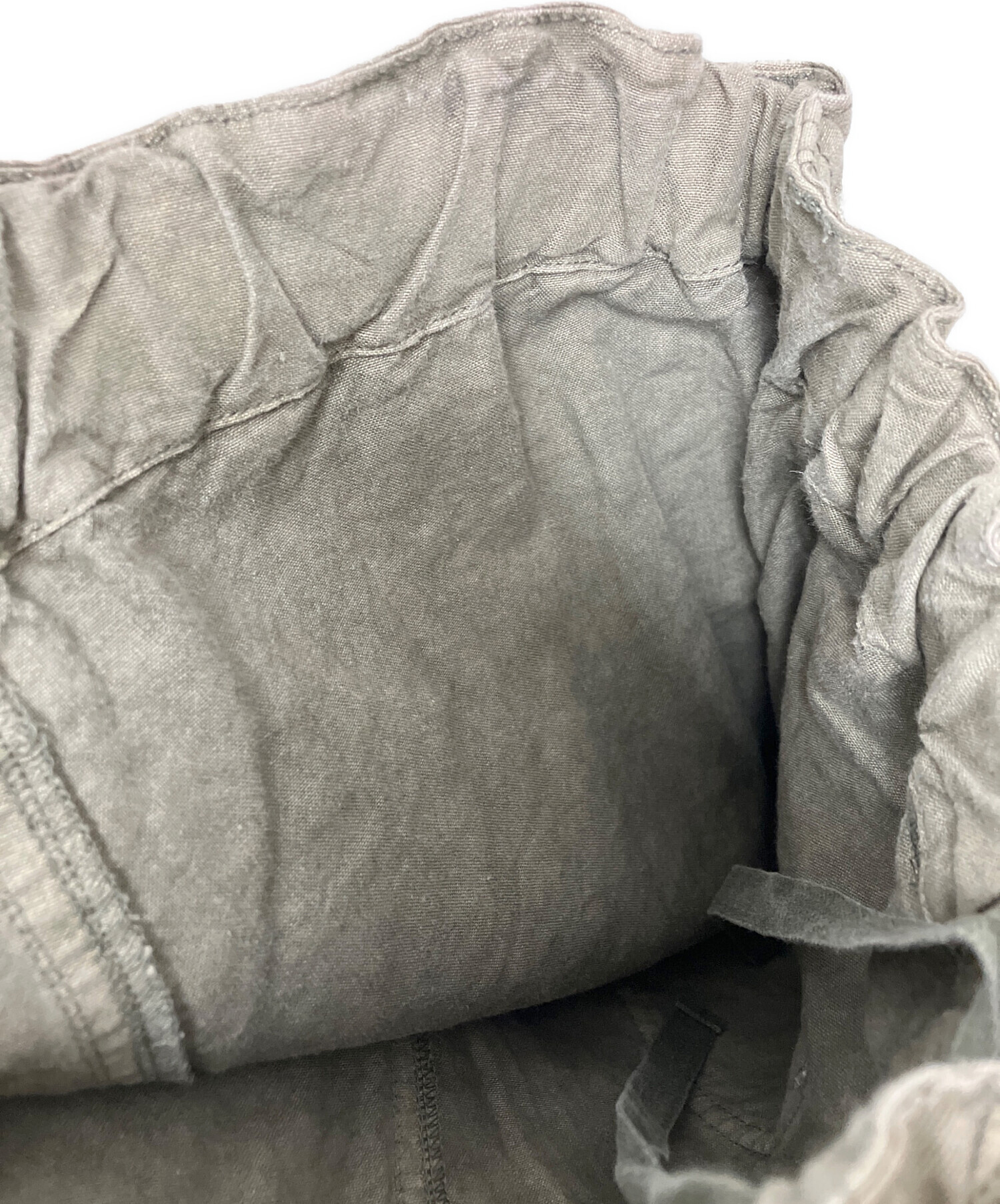 中古・古着通販】CONFECT (コンフェクト) リネン和紙 デッキトラウザー 