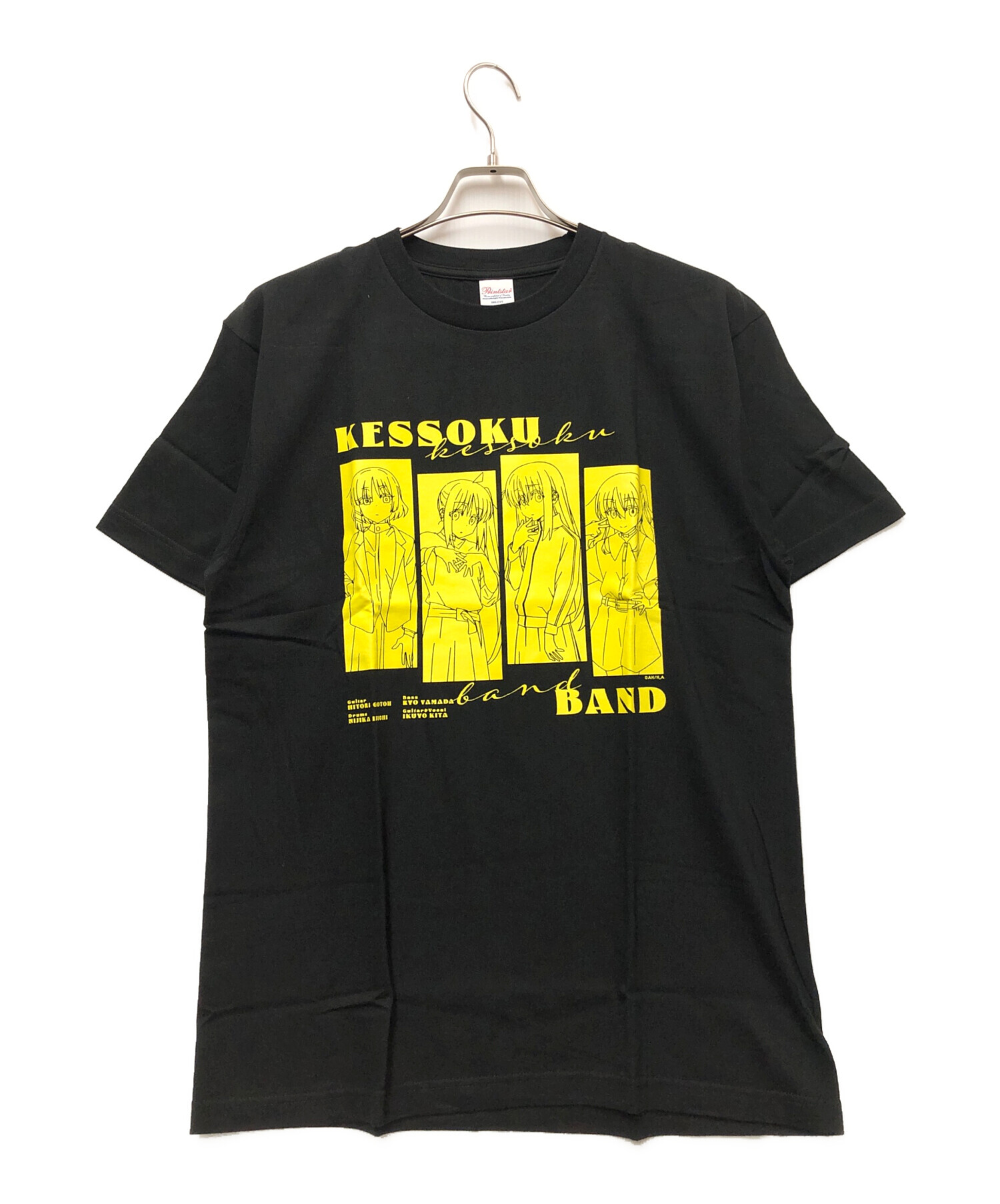 Printstar Tシャツ イエロー Lサイズ 中古・古着通販】print star (プリントスター) Tシャツ ブラック