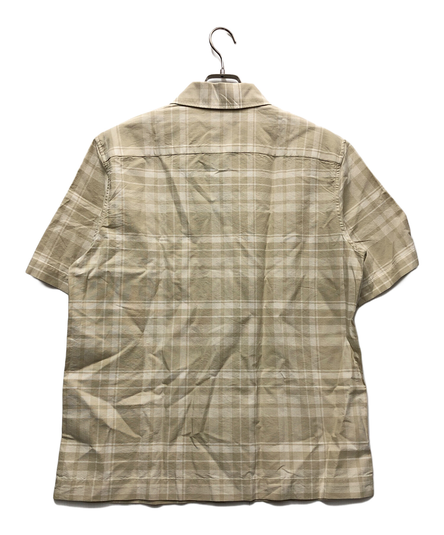 中古・古着通販】FRED PERRY (フレッドペリー) 半袖シャツ ベージュ 