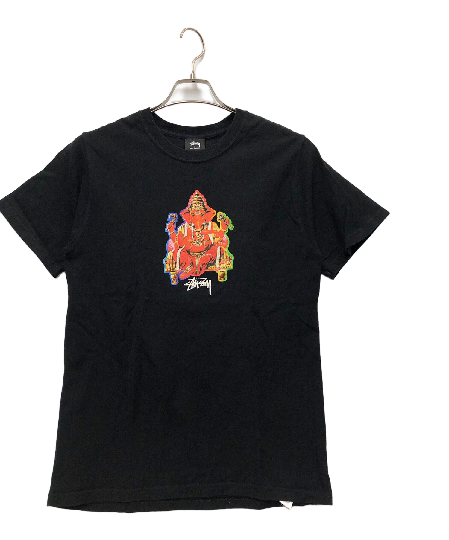 中古・古着通販】stussy (ステューシー) 半袖カットソー ブラック  