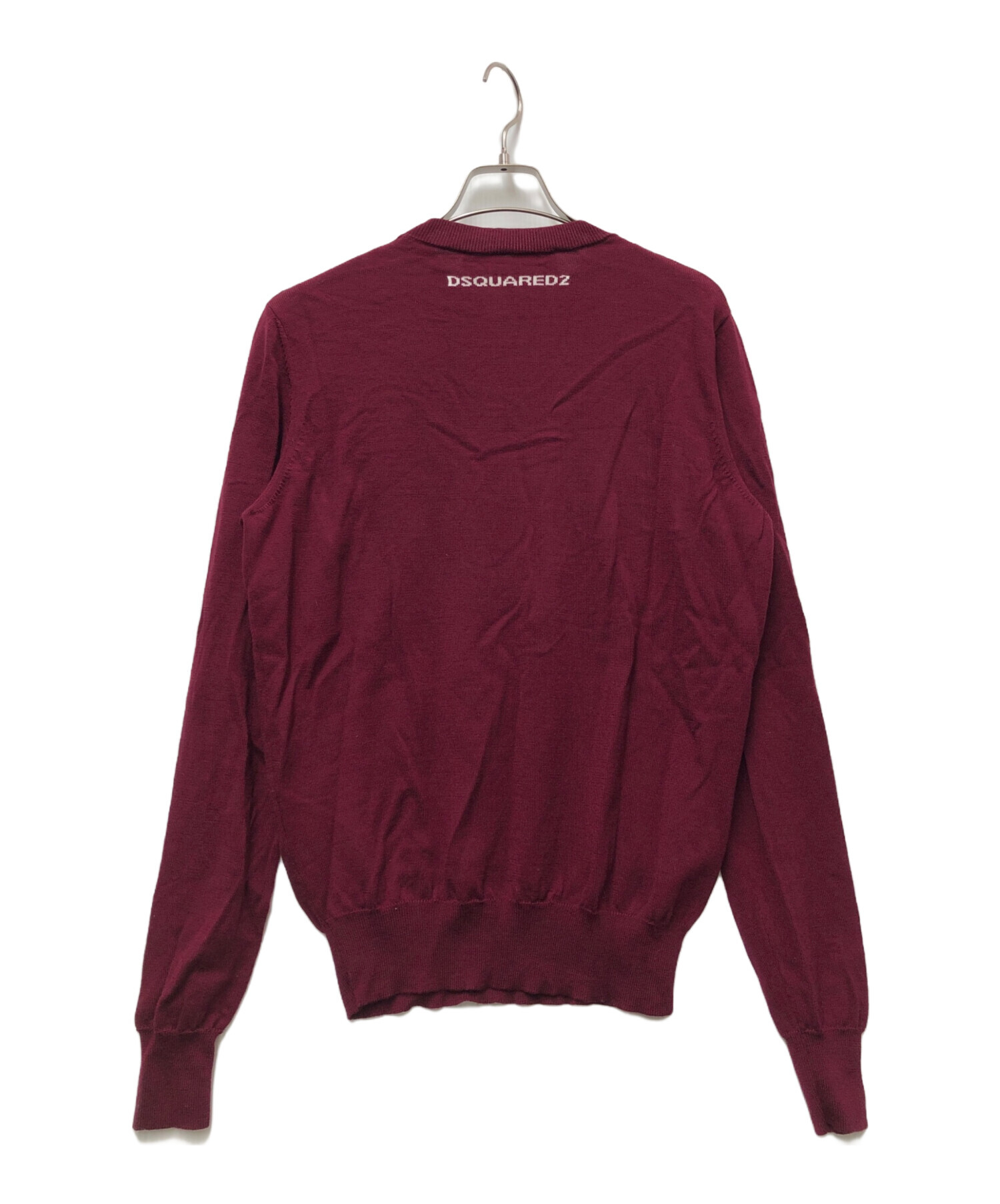 中古・古着通販】DSQUARED2 (ディースクエアード) クルーネックニット 