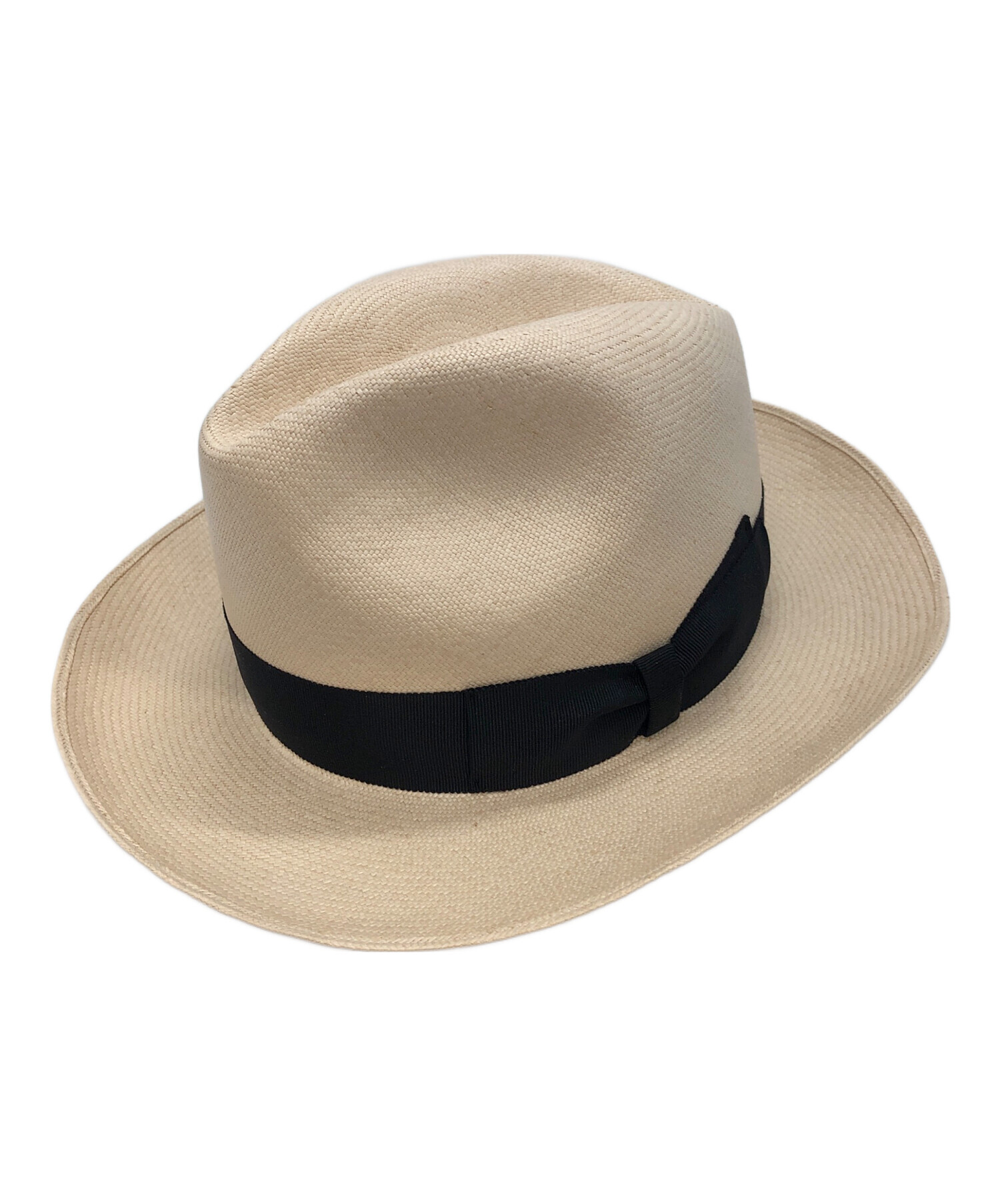 中古・古着通販】BORSALINO (ボルサリーノ) パナマハット ベージュ 